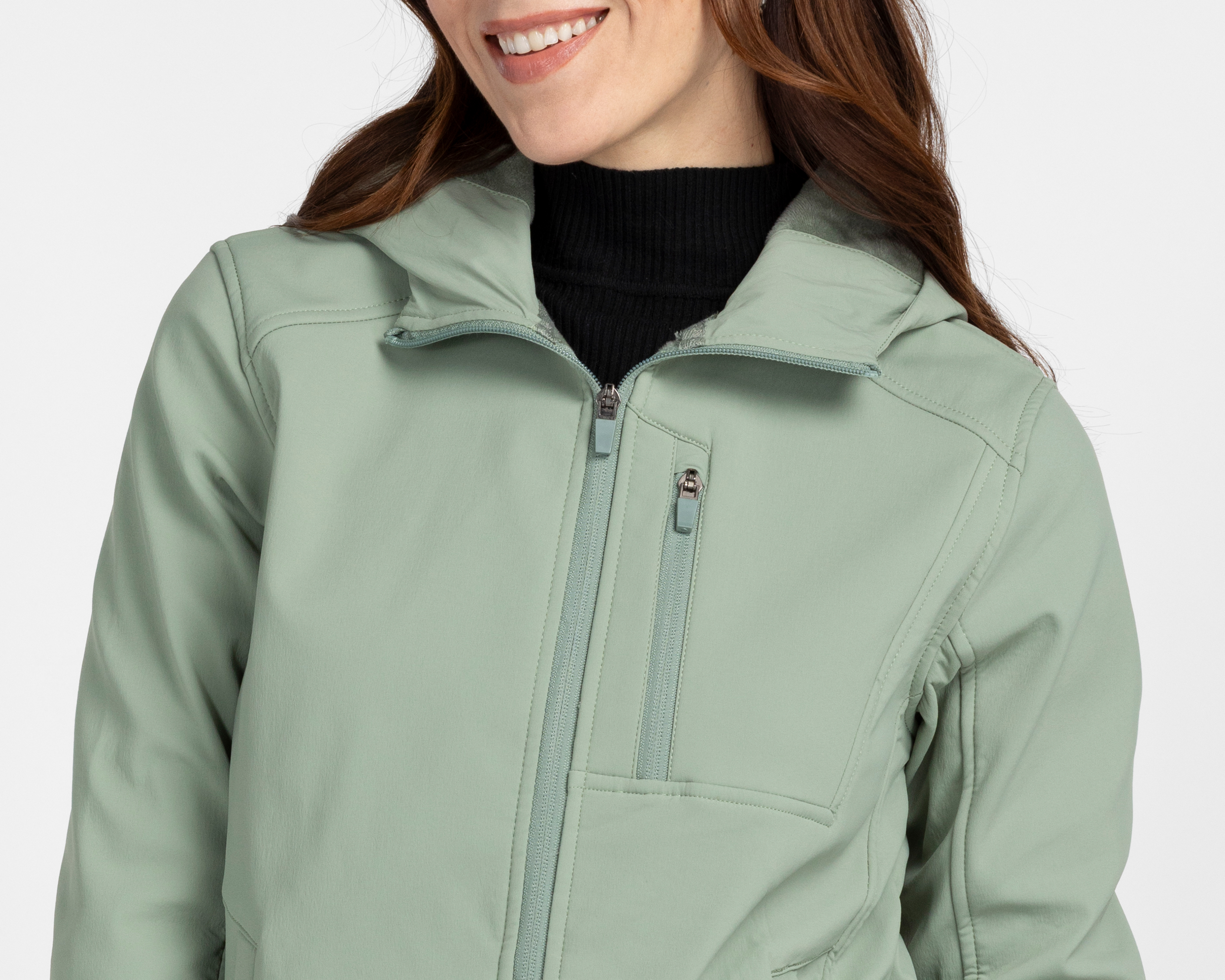 Foto 5 pulgar | Foto 4 | Chamarra con Capucha Roosevelt para Mujer