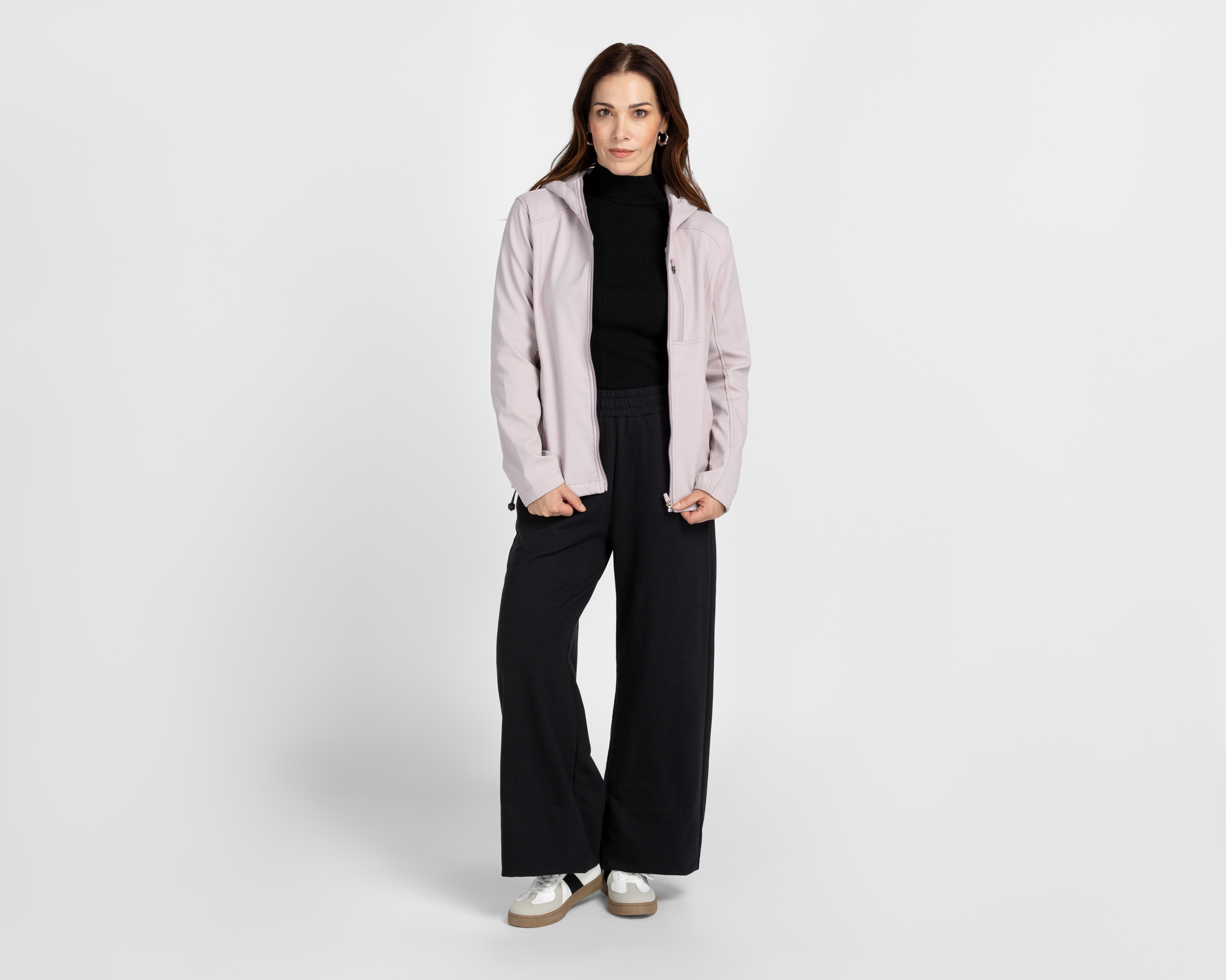 Foto 3 pulgar | Foto 2 | Chamarra con Capucha Roosevelt para Mujer