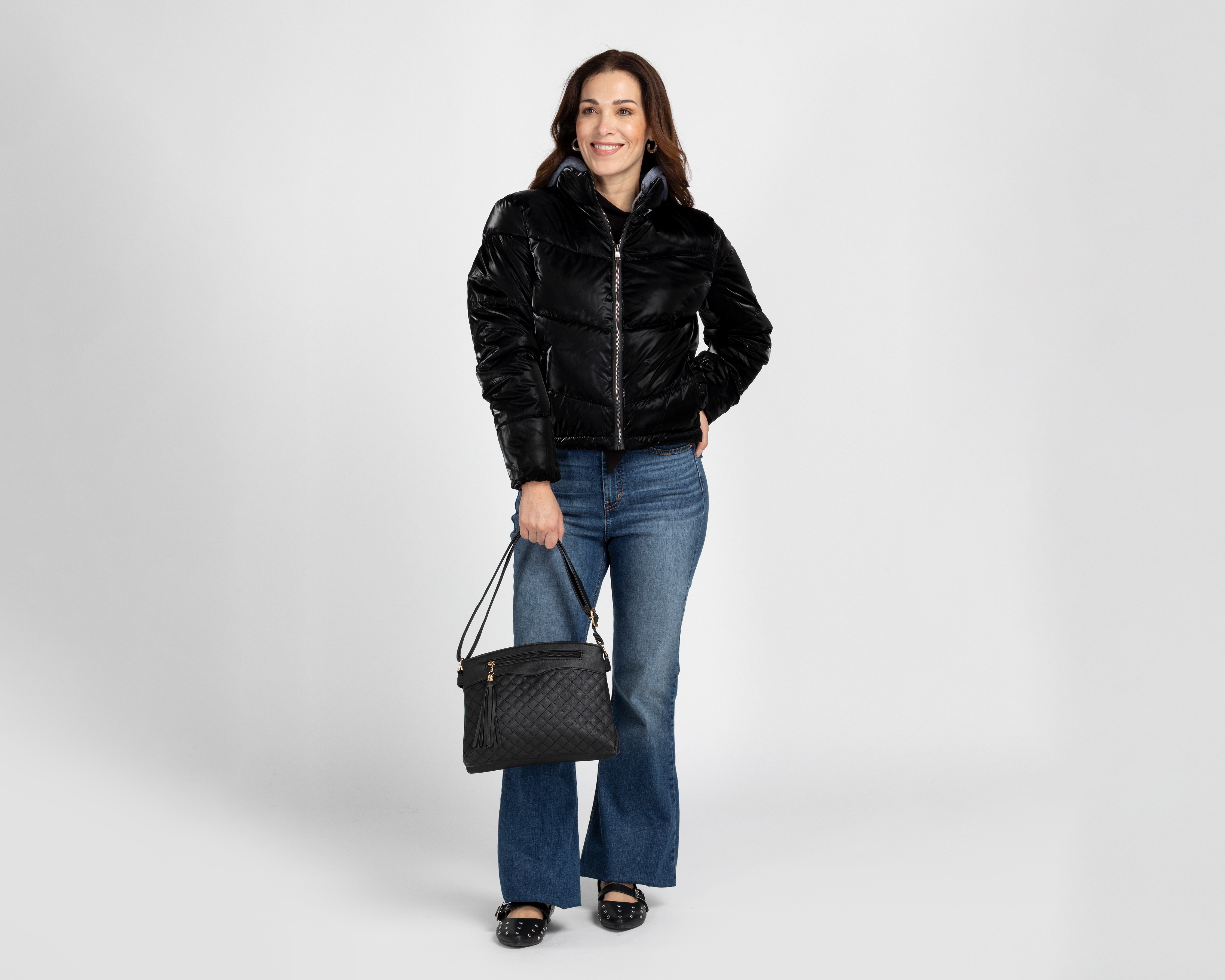 Foto 2 | Foto 2 | Chamarra con Capucha Roosevelt para Mujer