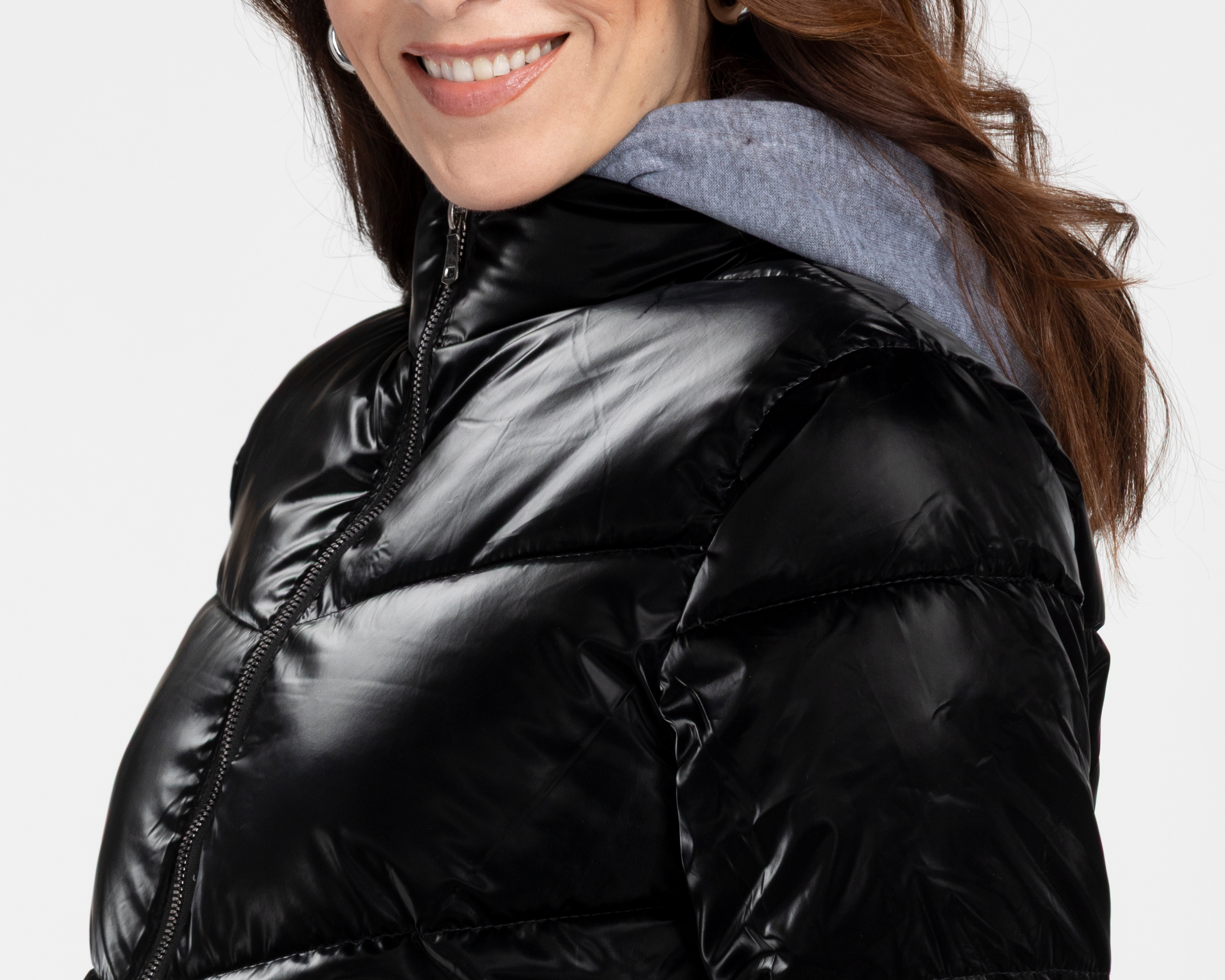 Foto 4 | Foto 4 | Chamarra con Capucha Roosevelt para Mujer