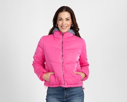 Chamarra con Capucha Roosevelt para Mujer