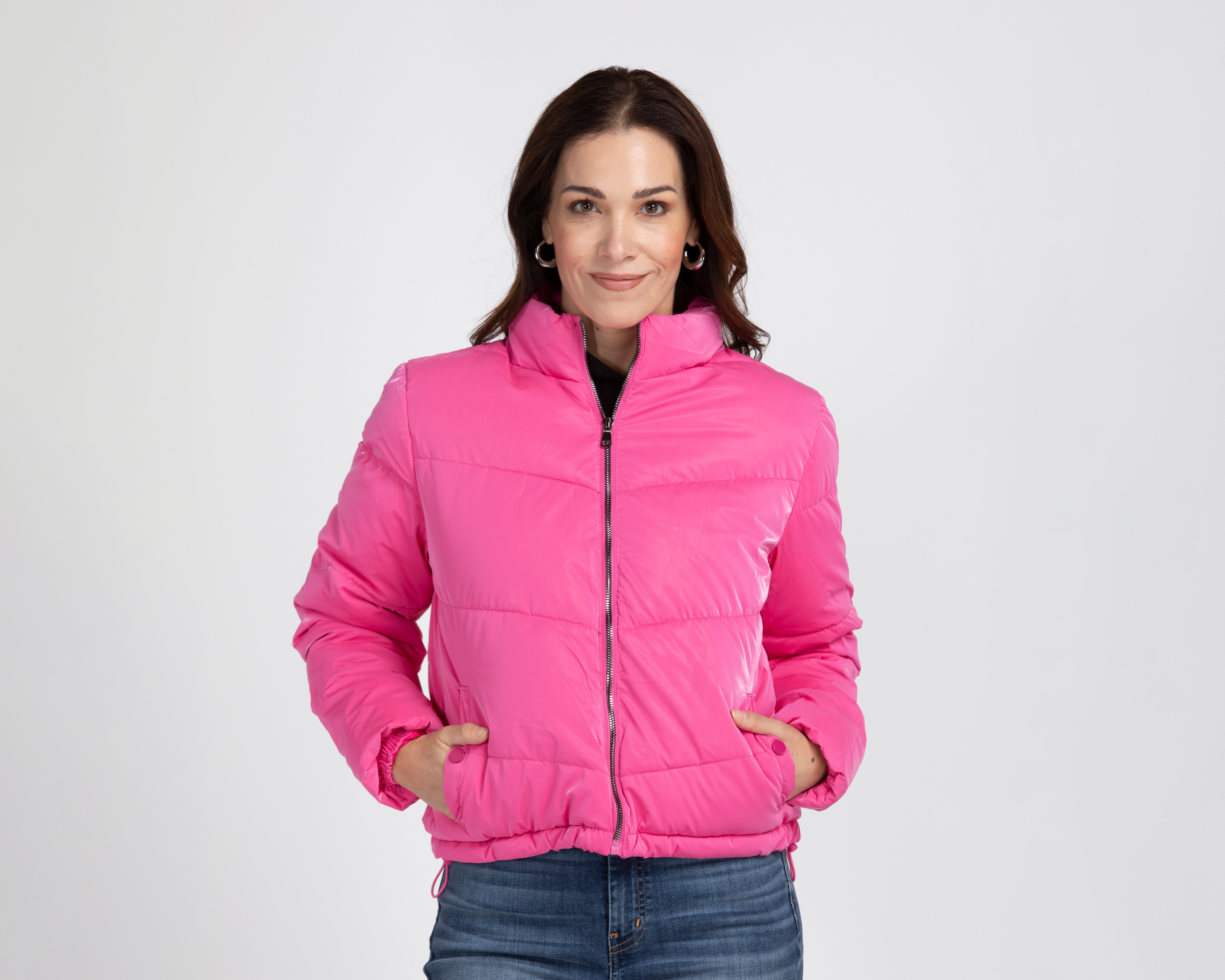 Foto 4 | Foto 4 | Chamarra con Capucha Roosevelt para Mujer