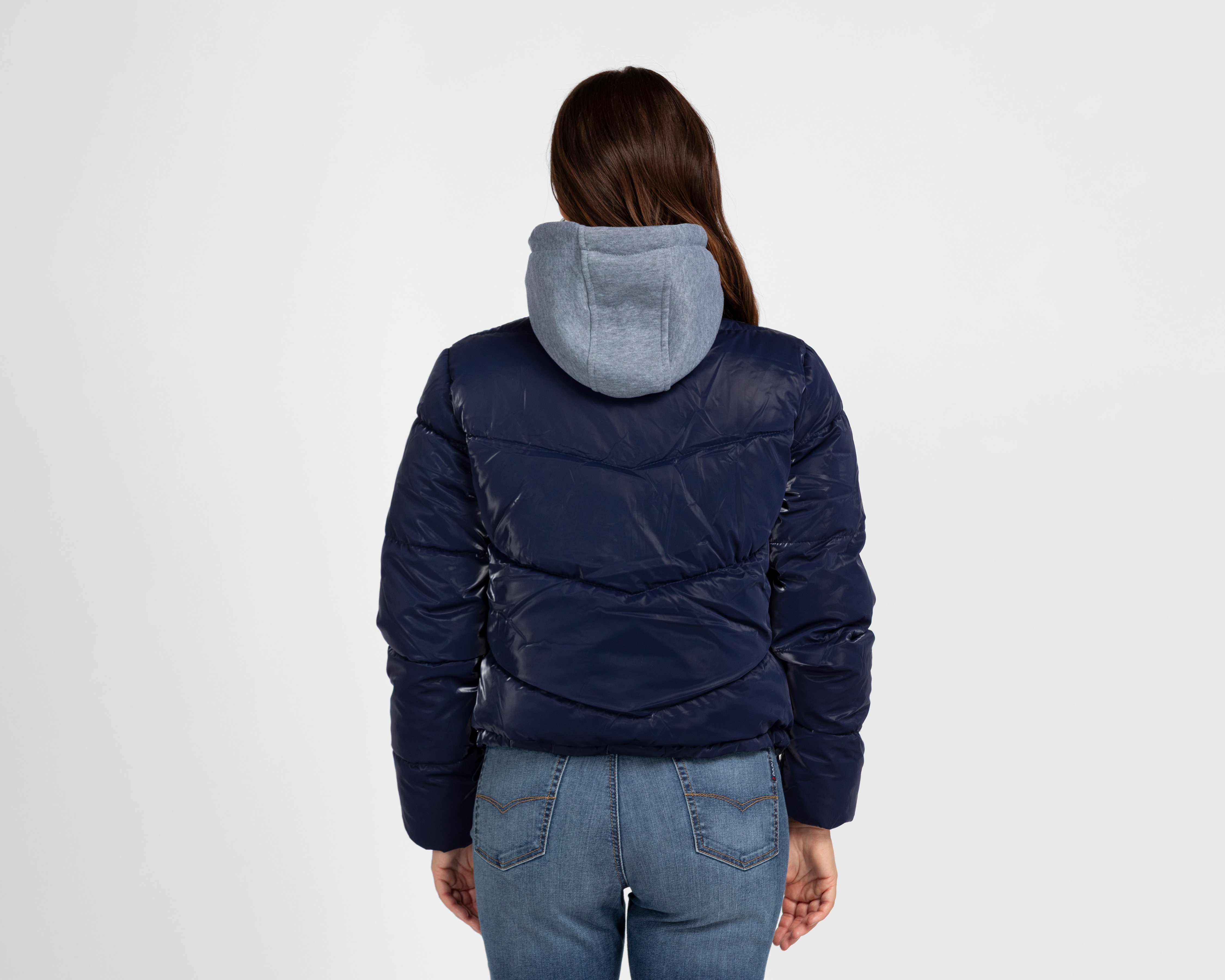 Foto 3 | Foto 3 | Chamarra con Capucha Roosevelt para Mujer