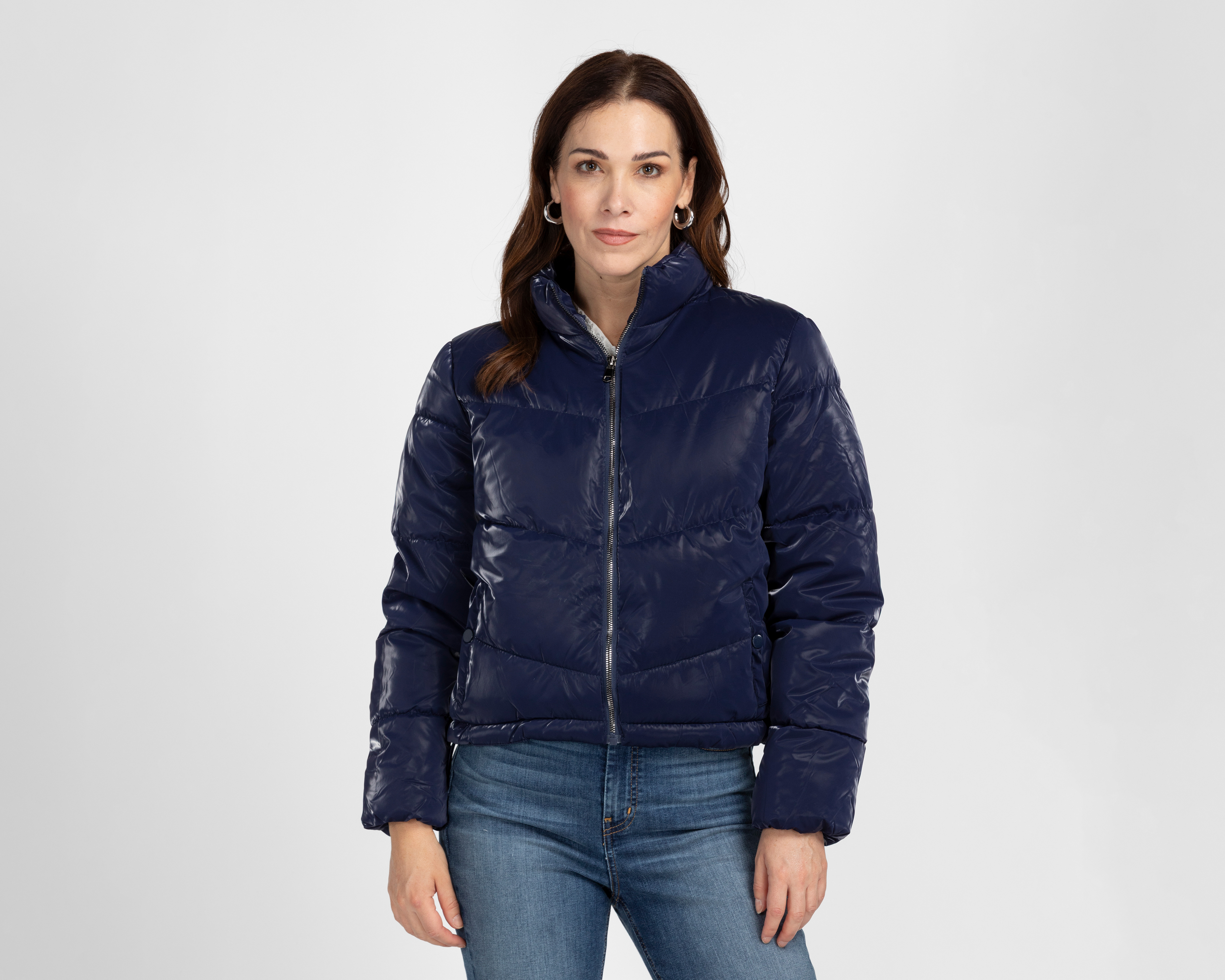 Foto 4 | Foto 4 | Chamarra con Capucha Roosevelt para Mujer