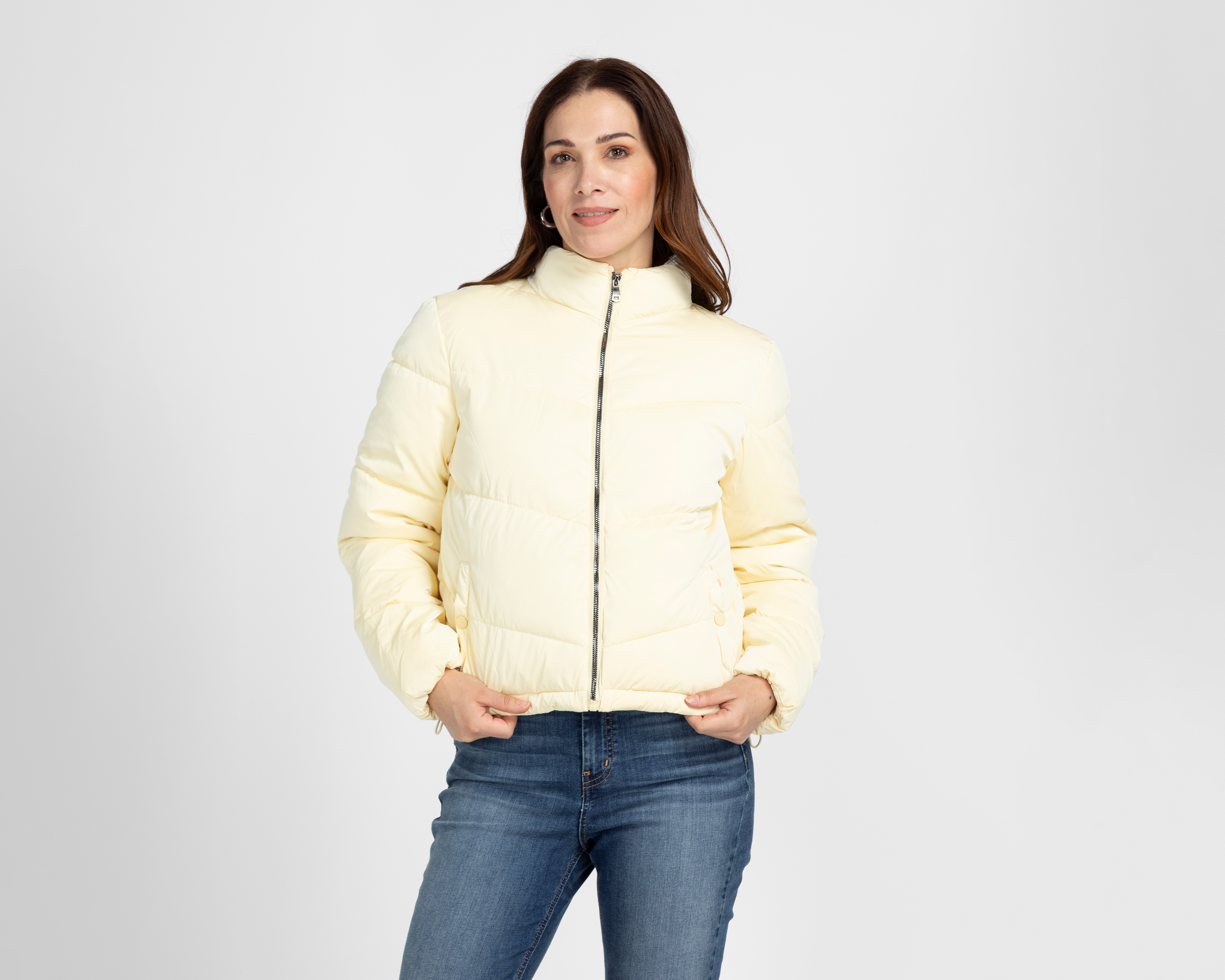 Foto 5 pulgar | Foto 4 | Chamarra con Capucha Roosevelt para Mujer