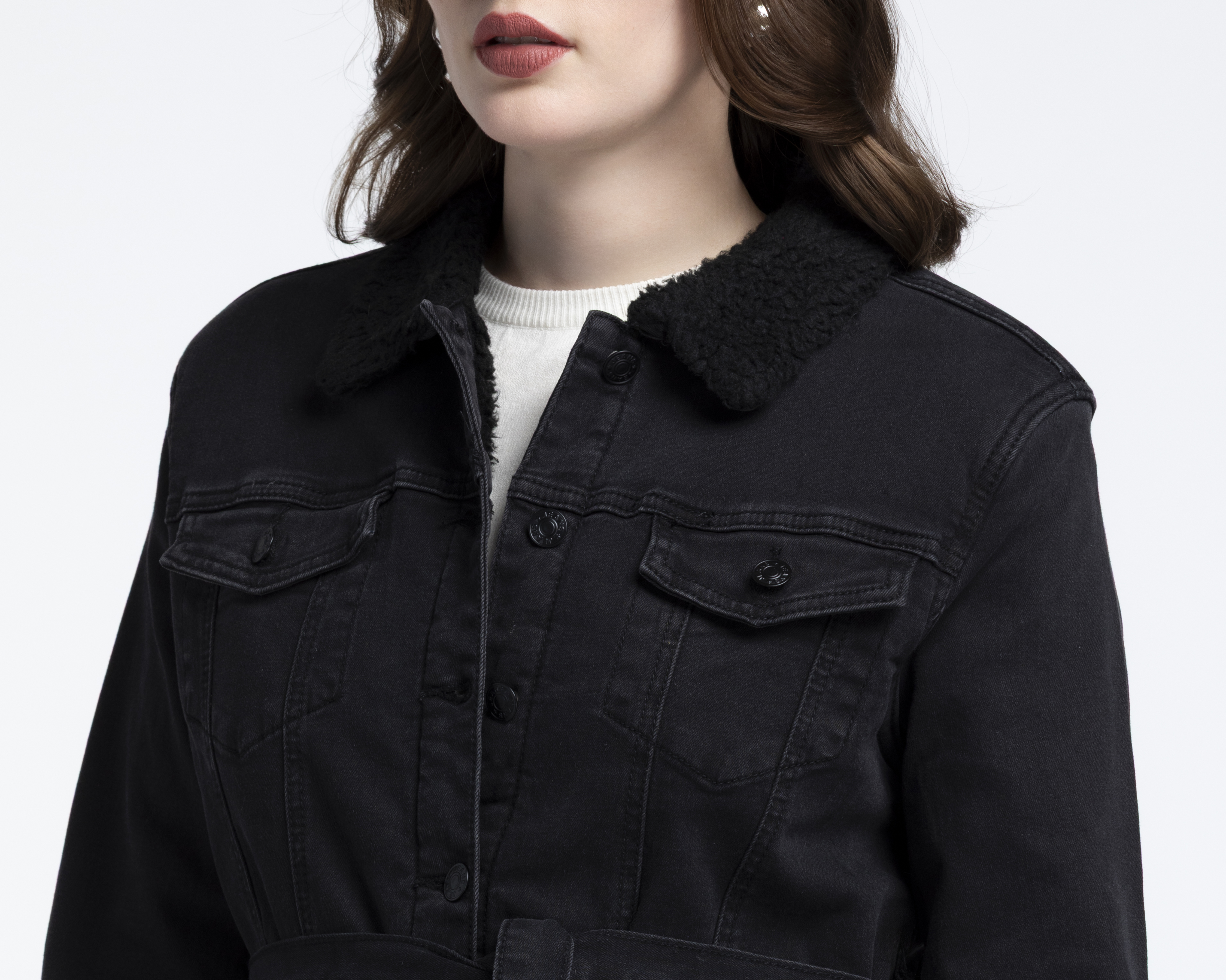 Foto 4 | Foto 4 | Chamarra Negra Sahara para Mujer