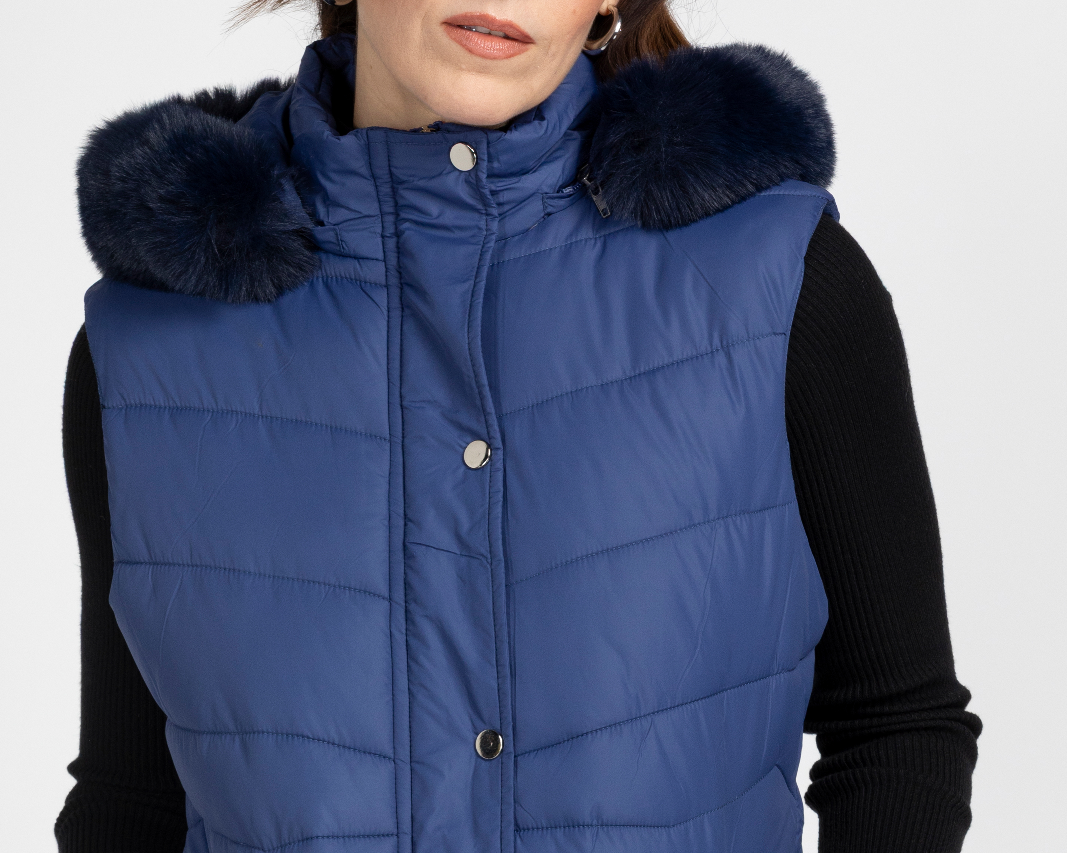 Foto 5 | Foto 5 | Chaleco Largo Roosevelt para Mujer