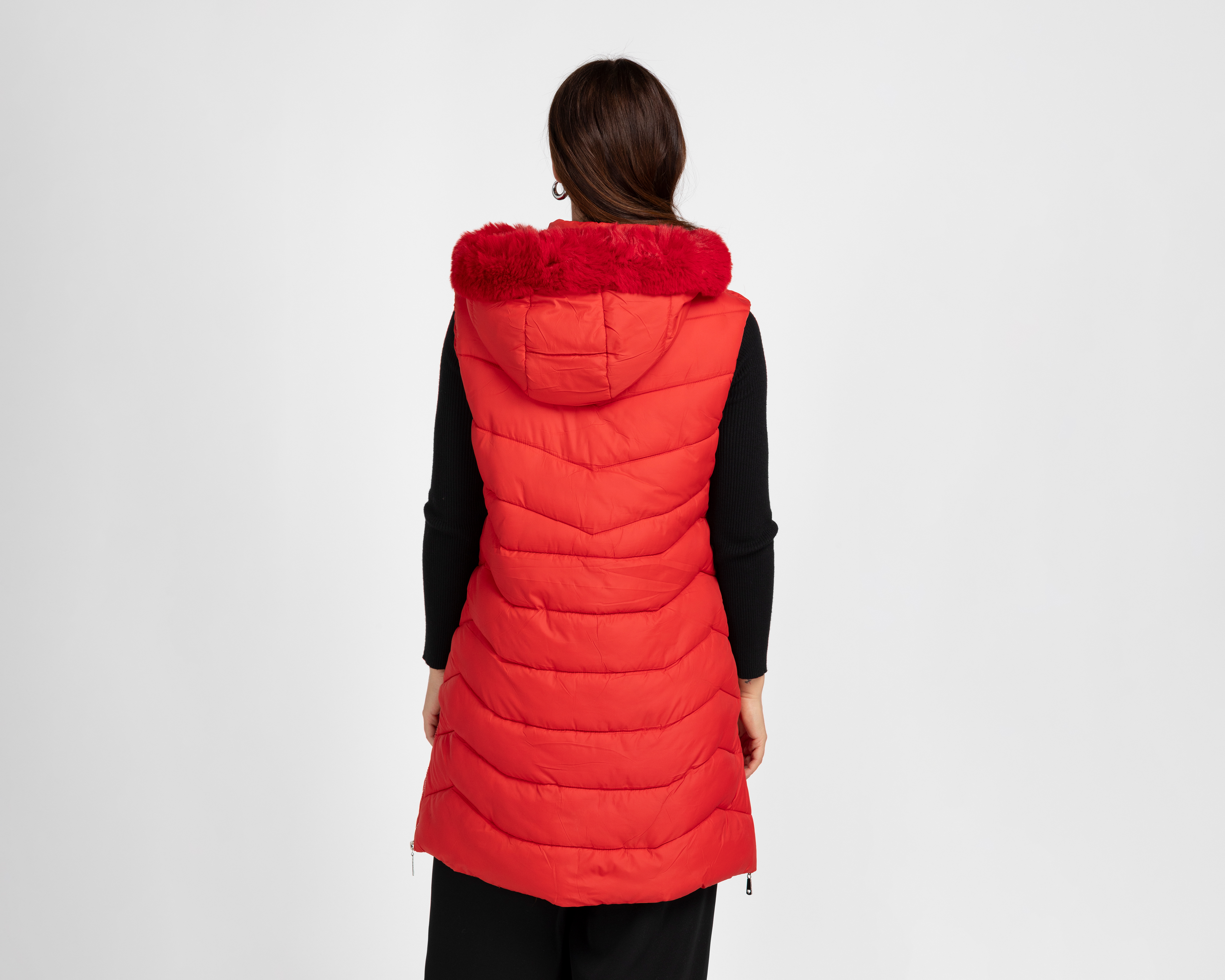 Foto 3 | Foto 3 | Chaleco Largo Roosevelt para Mujer