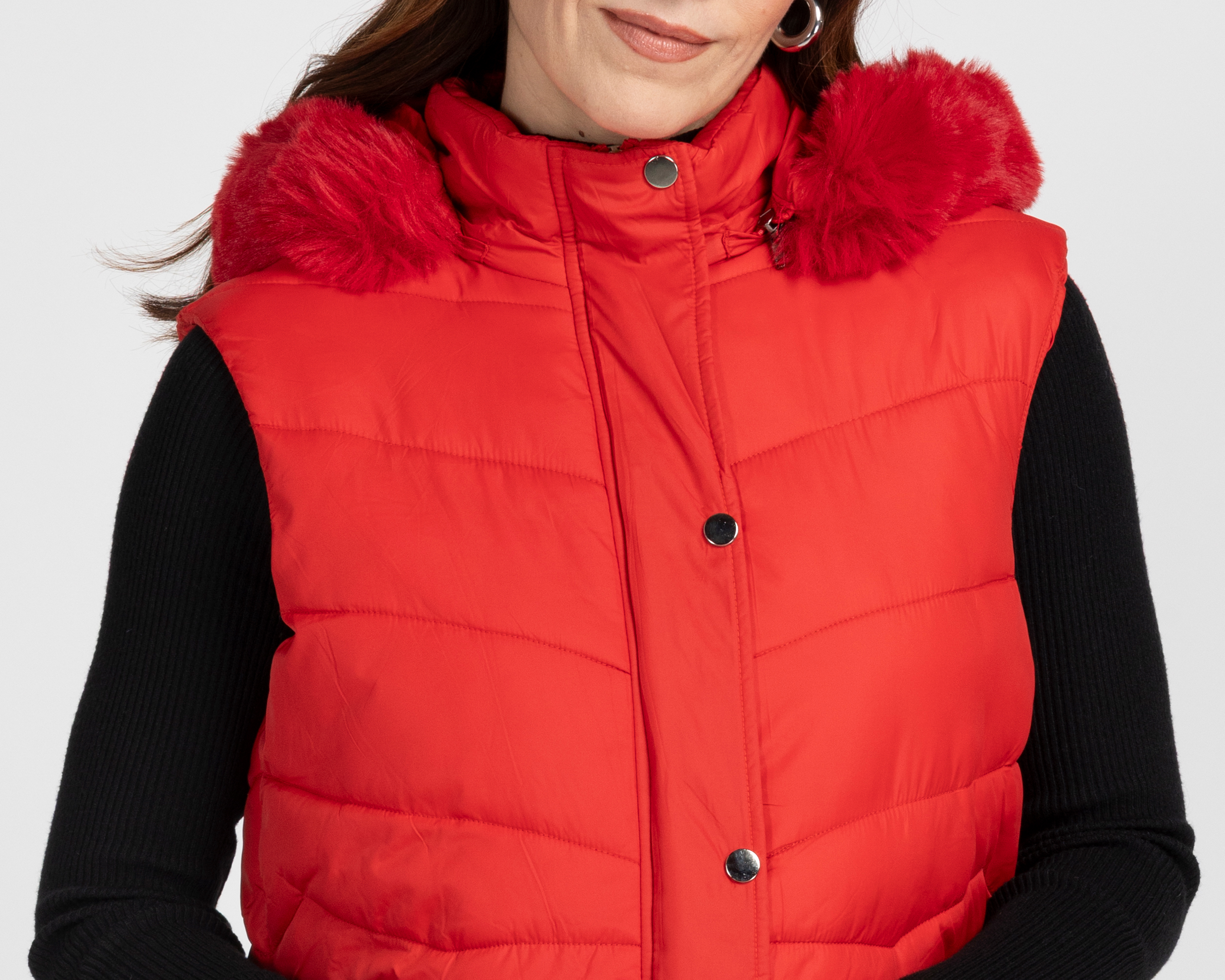 Foto 5 pulgar | Foto 4 | Chaleco Largo Roosevelt para Mujer