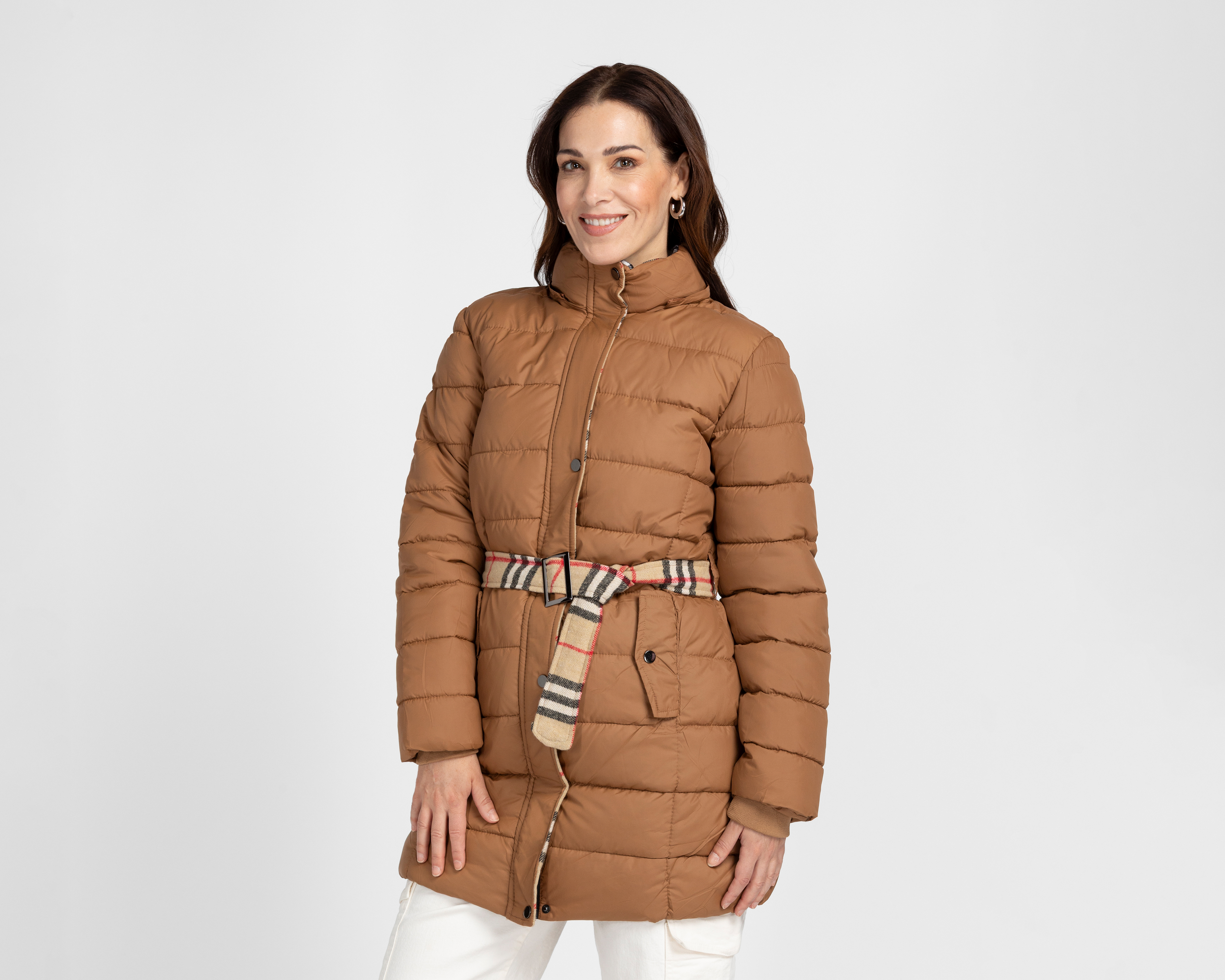 Foto 4 | Foto 4 | Chamarra con Capucha Roosevelt para Mujer