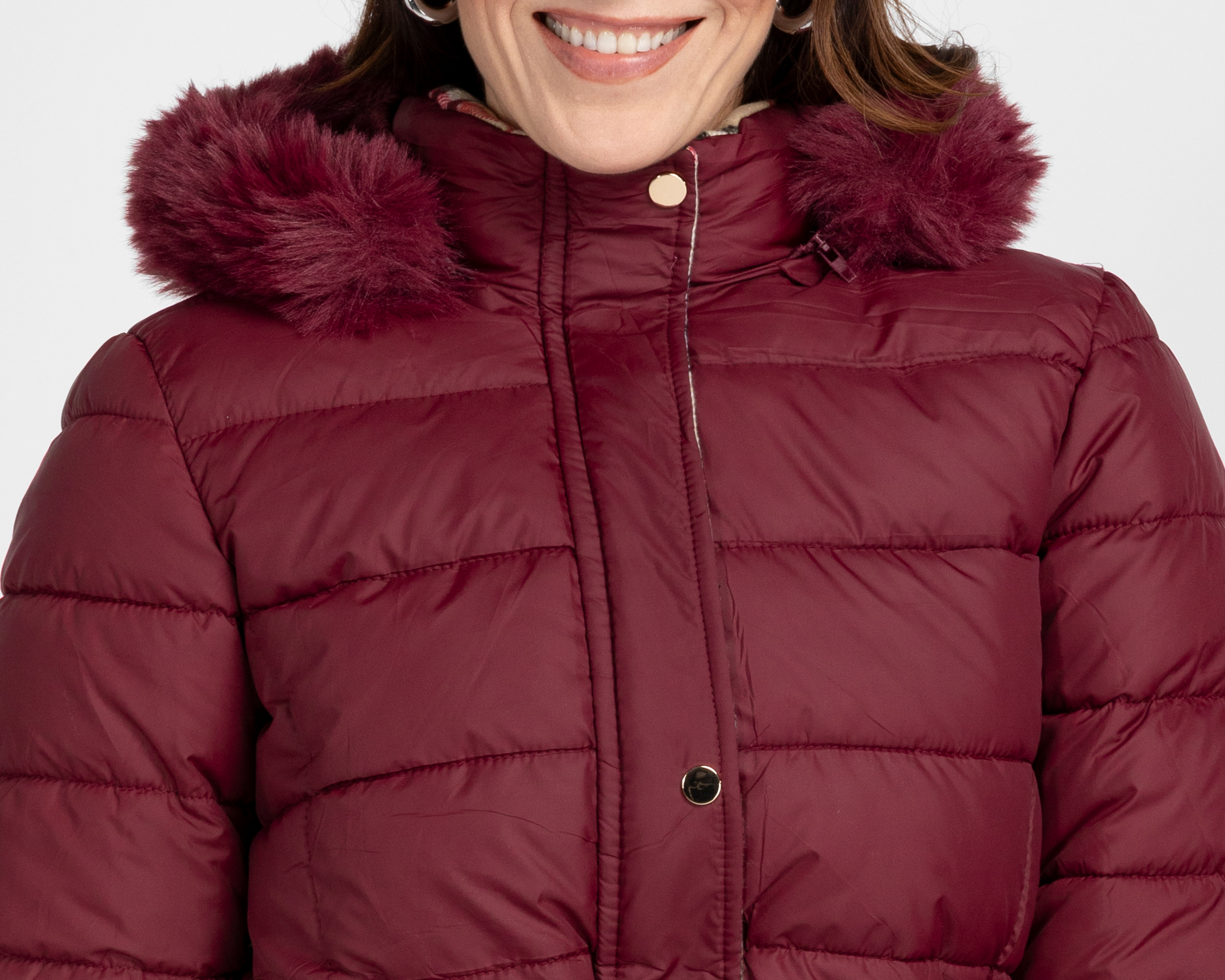 Foto 5 pulgar | Foto 4 | Chamarra Capitonada Roosevelt para Mujer