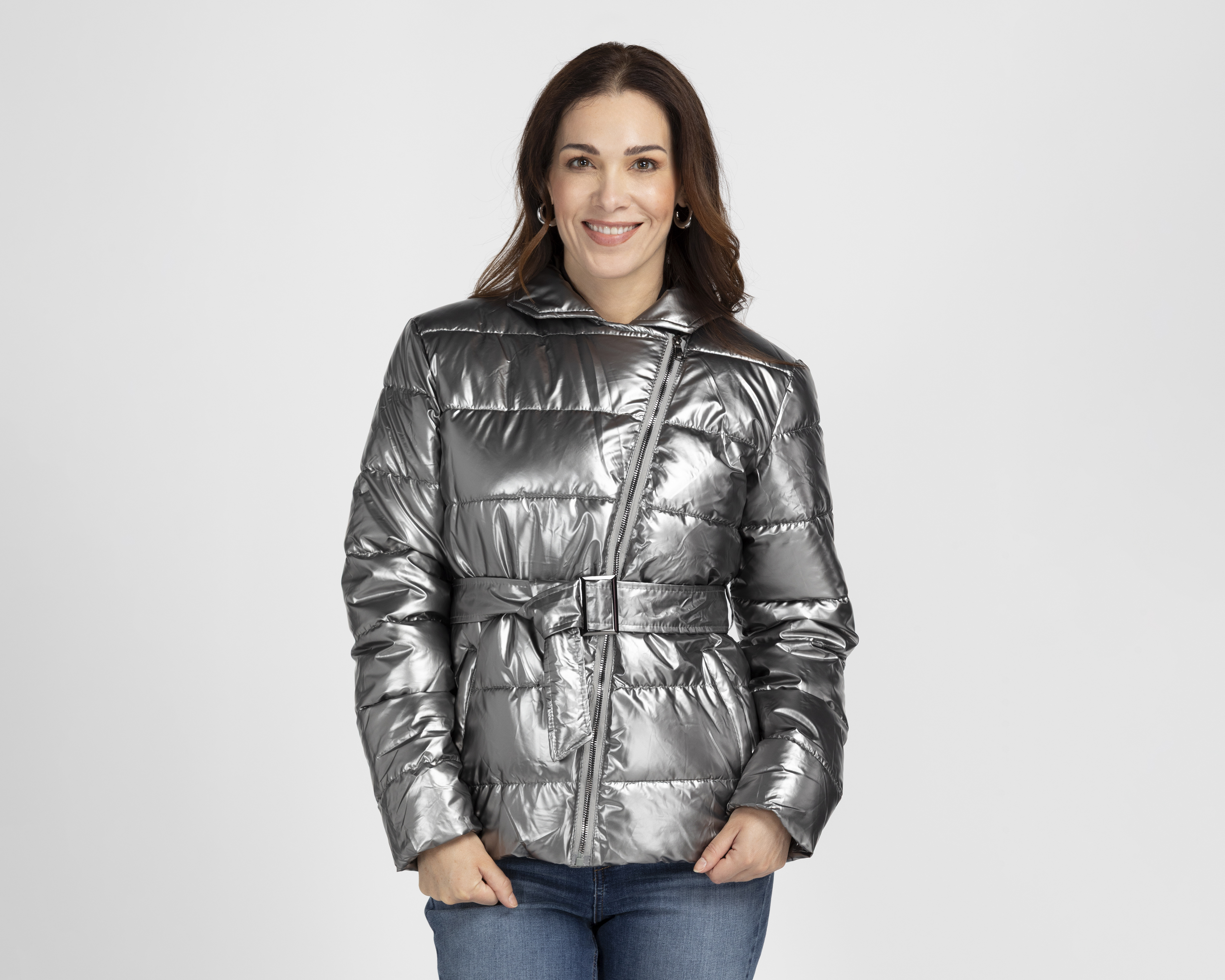 Foto 5 pulgar | Foto 4 | Chamarra Capitonada Roosevelt para Mujer