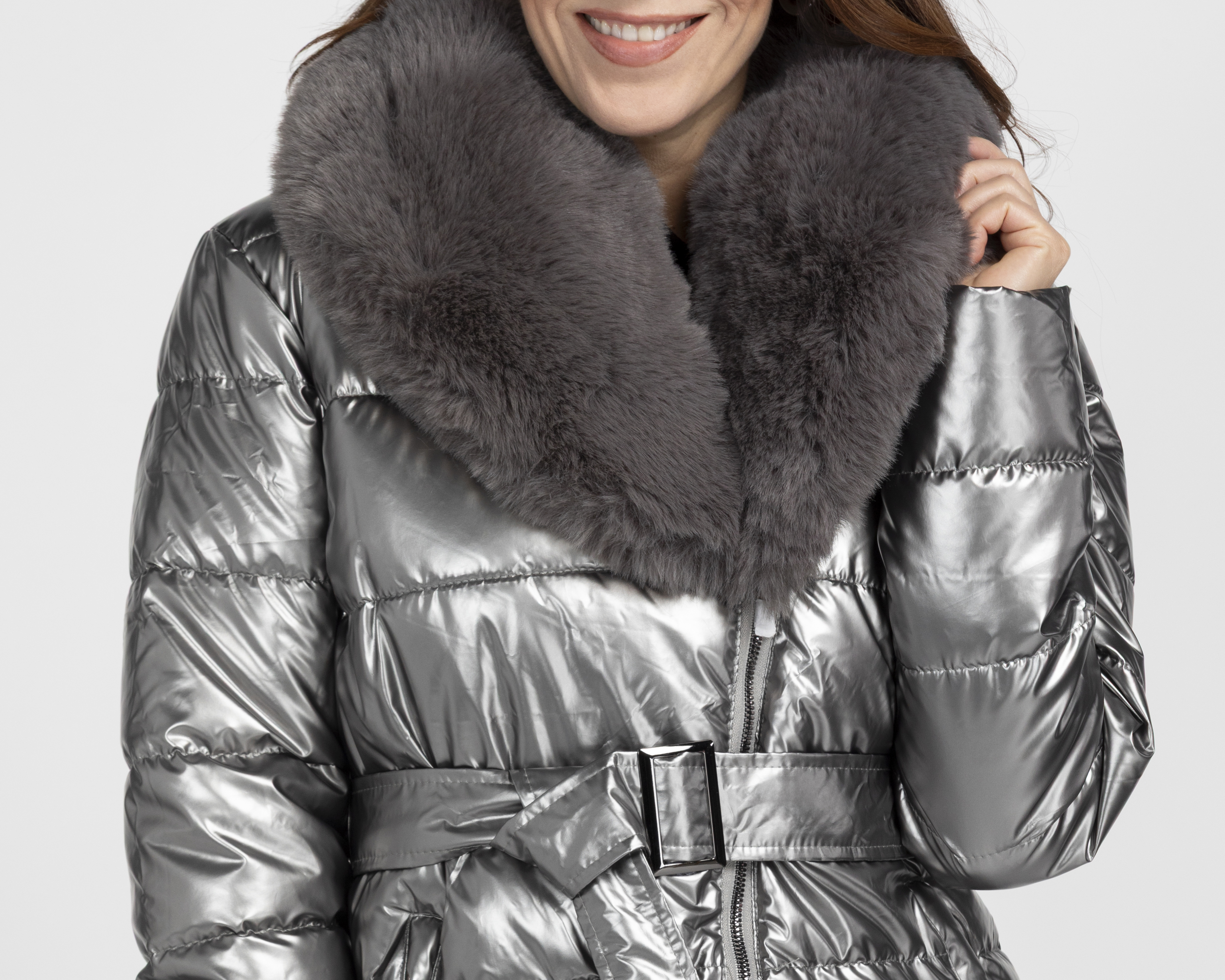 Foto 6 pulgar | Foto 5 | Chamarra Capitonada Roosevelt para Mujer