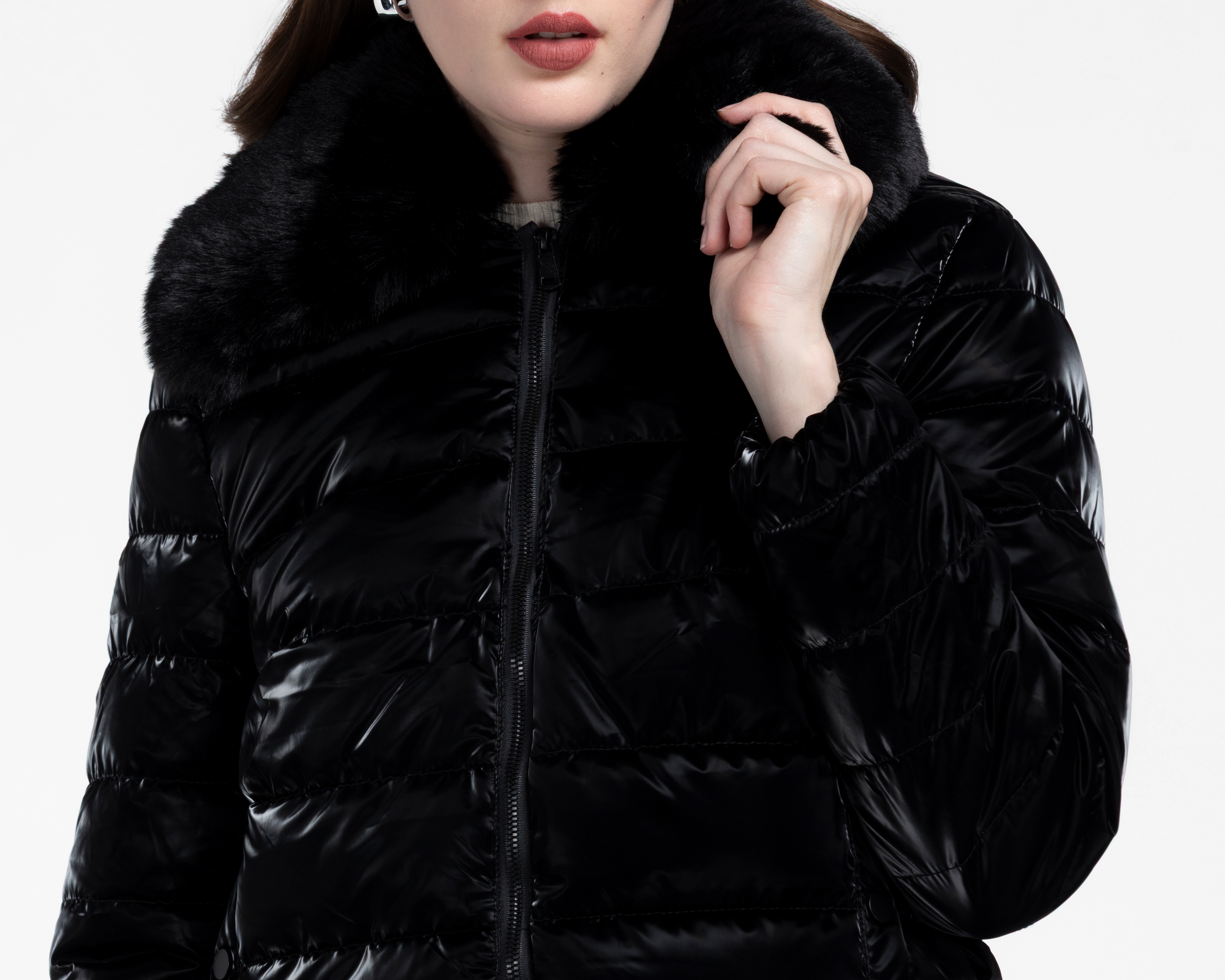 Foto 6 pulgar | Foto 5 | Chamarra Capitonada Roosevelt para Mujer