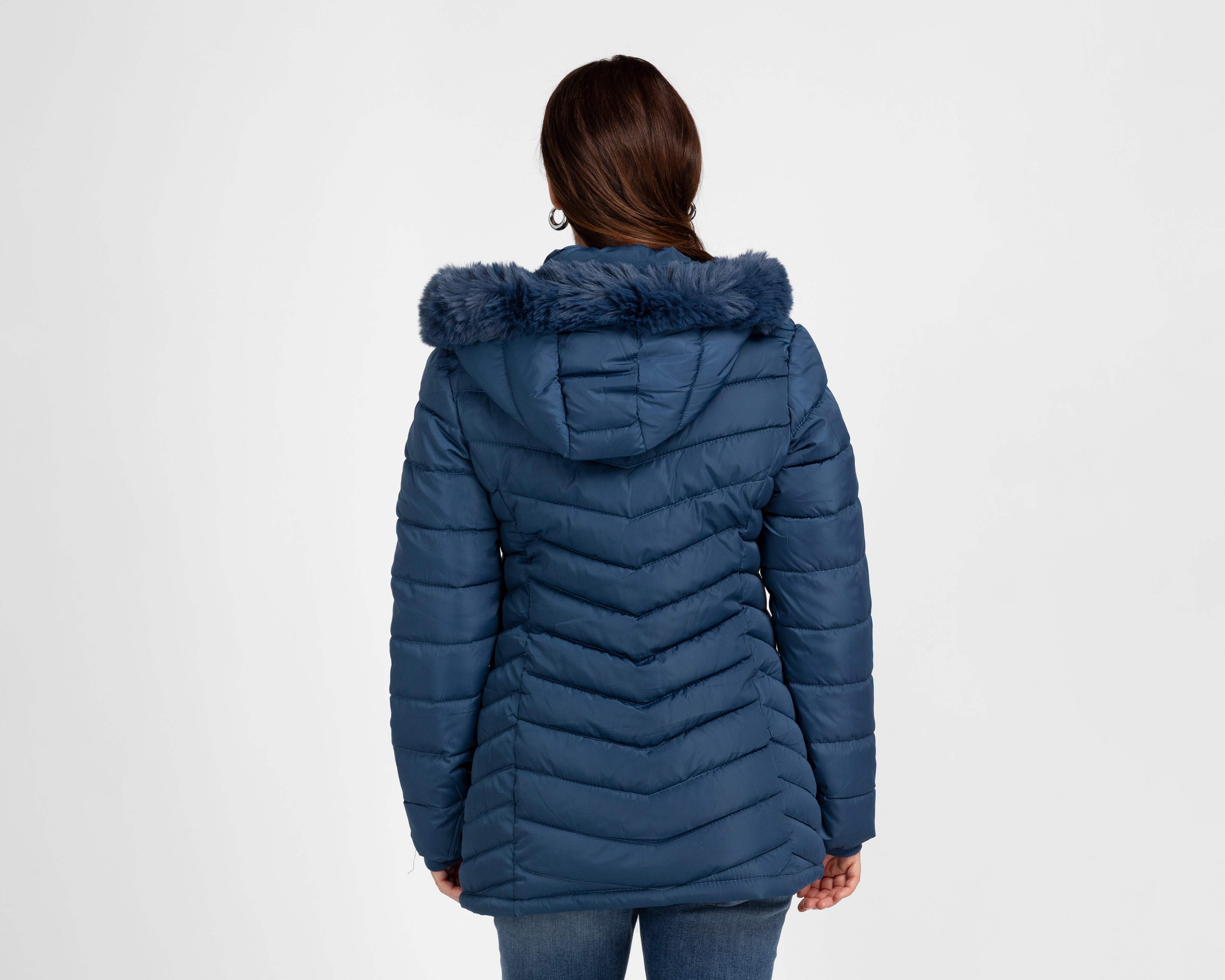 Foto 4 pulgar | Foto 3 | Chamarra Capitonada Roosevelt para Mujer