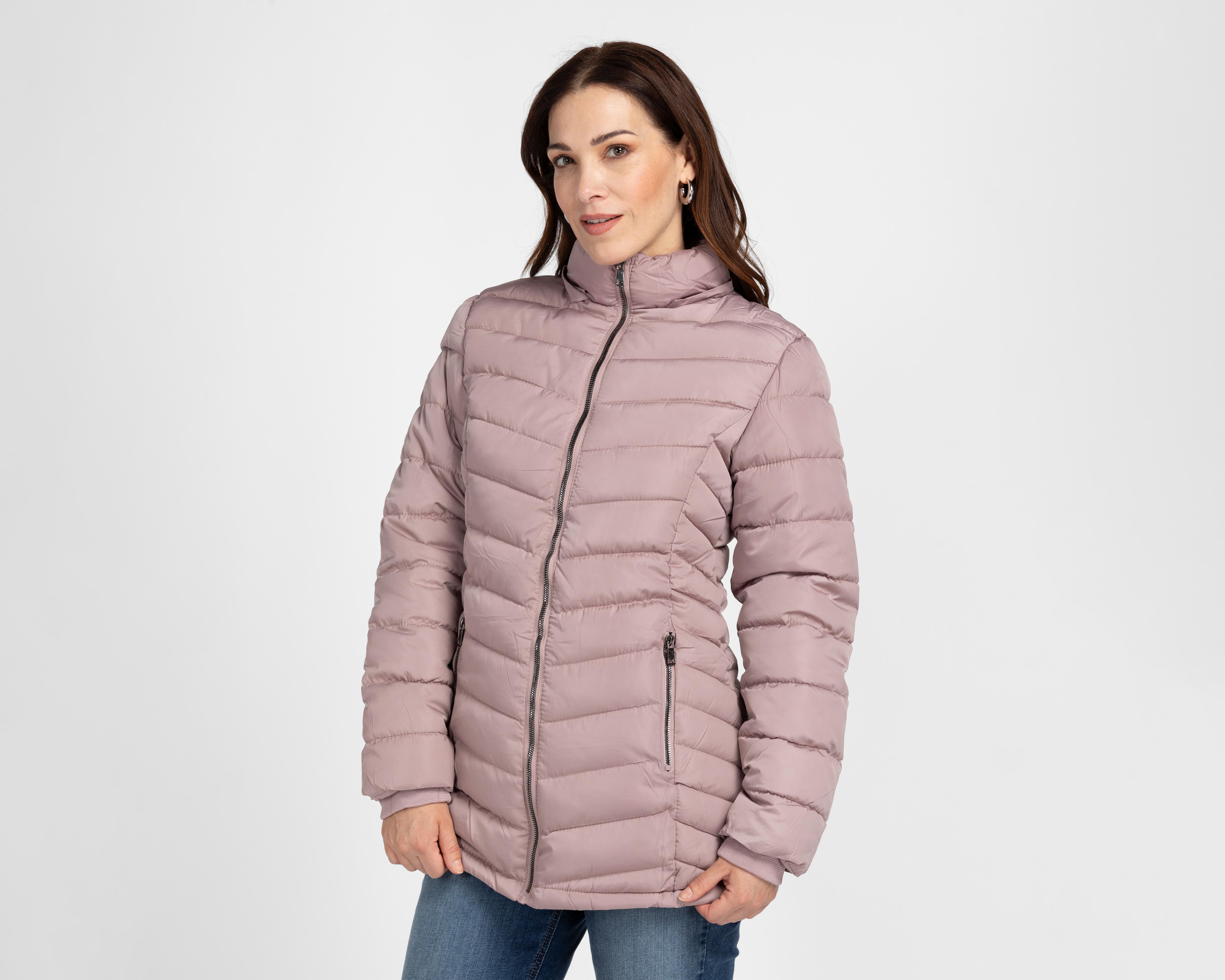 Foto 5 pulgar | Foto 4 | Chamarra Capitonada Roosevelt para Mujer