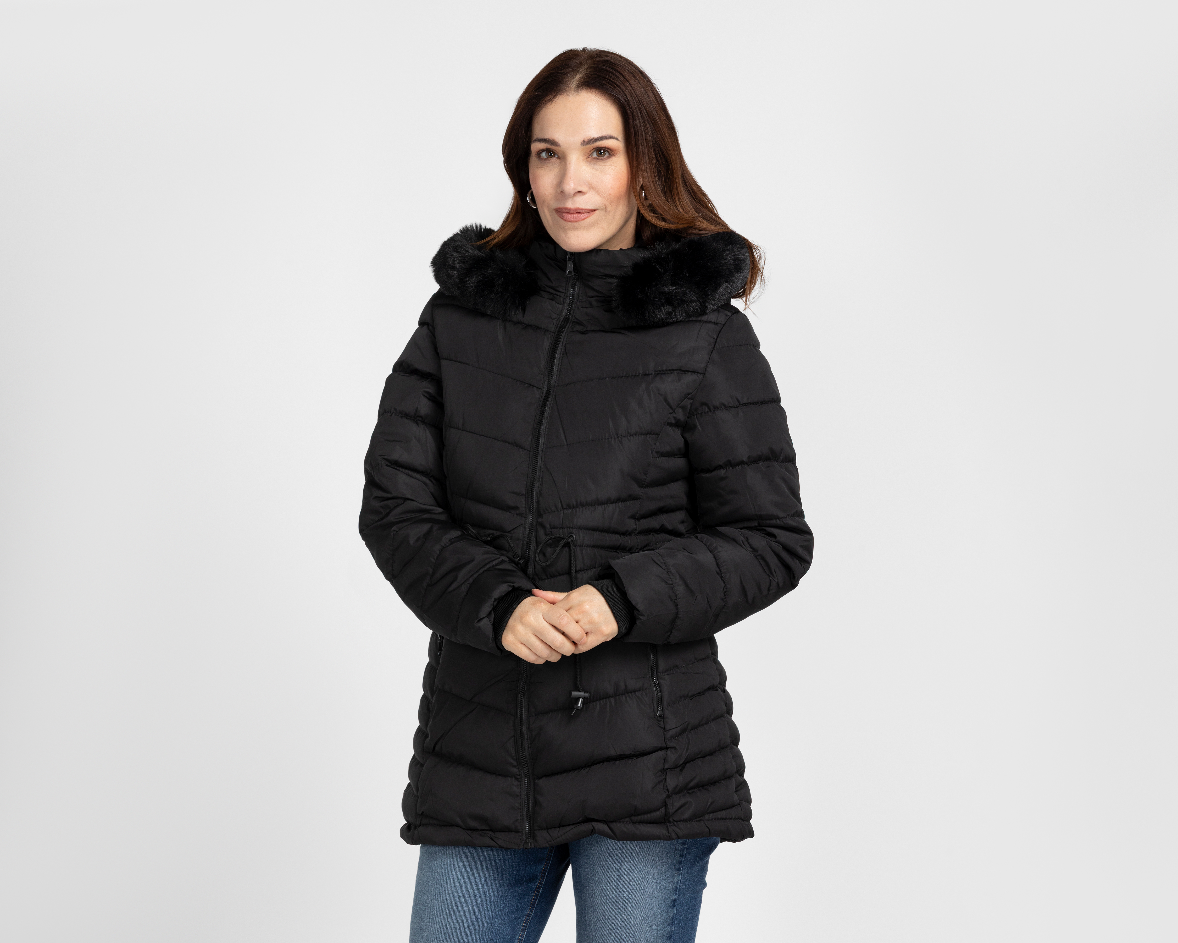 Foto 2 pulgar | Foto 1 | Chamarra Capitonada Roosevelt para Mujer