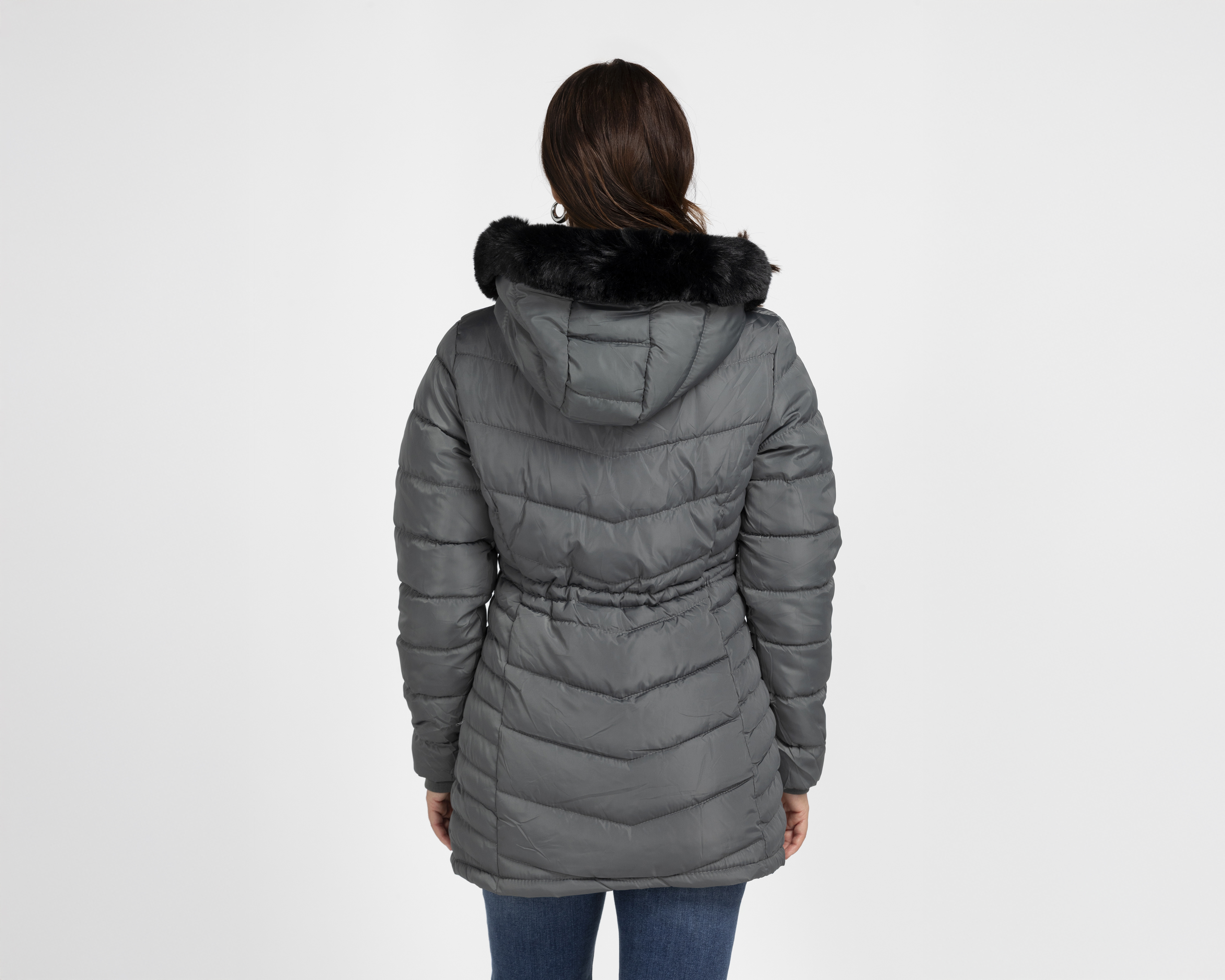 Foto 4 pulgar | Foto 3 | Chamarra Capitonada Roosevelt para Mujer