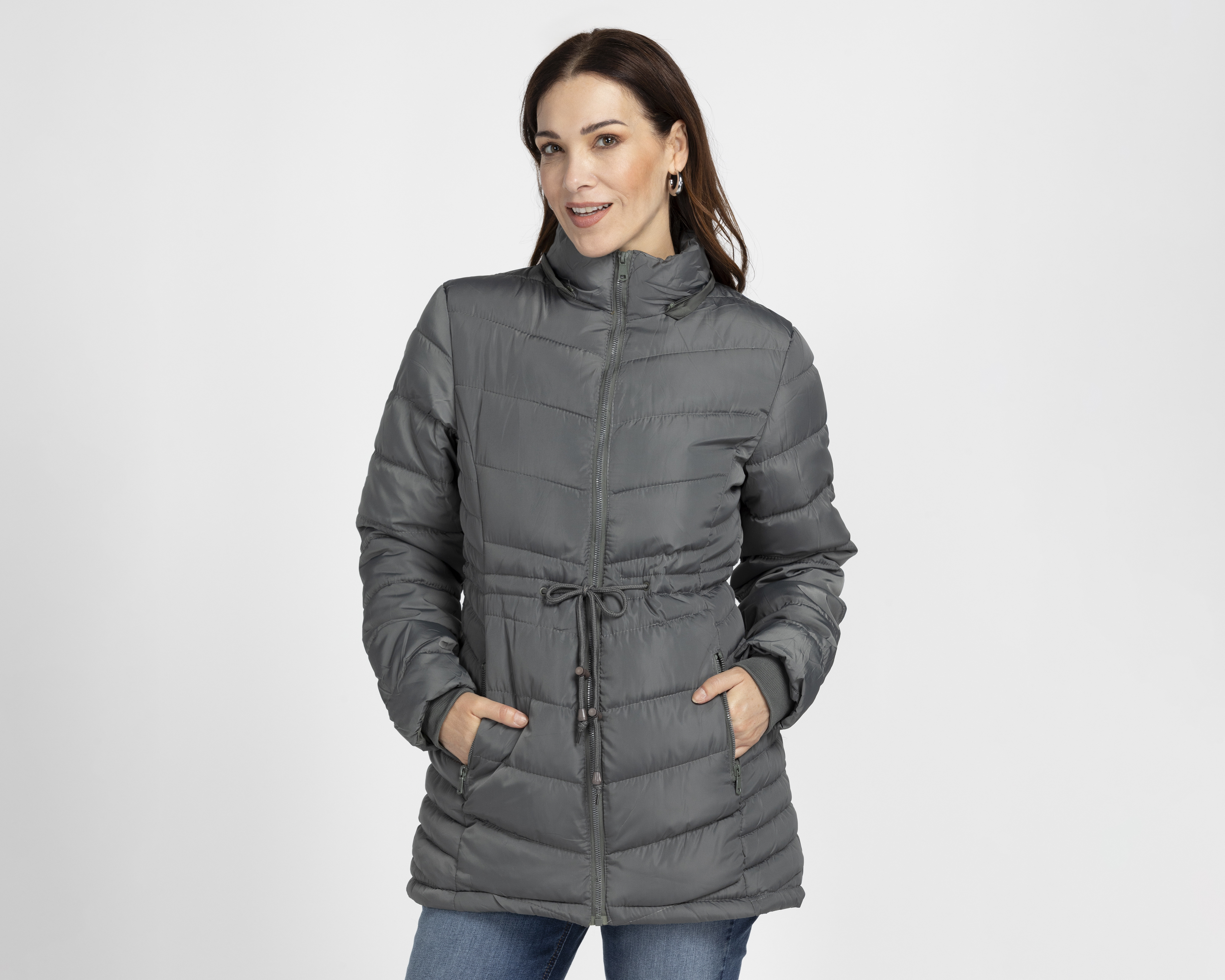 Foto 5 pulgar | Foto 4 | Chamarra Capitonada Roosevelt para Mujer