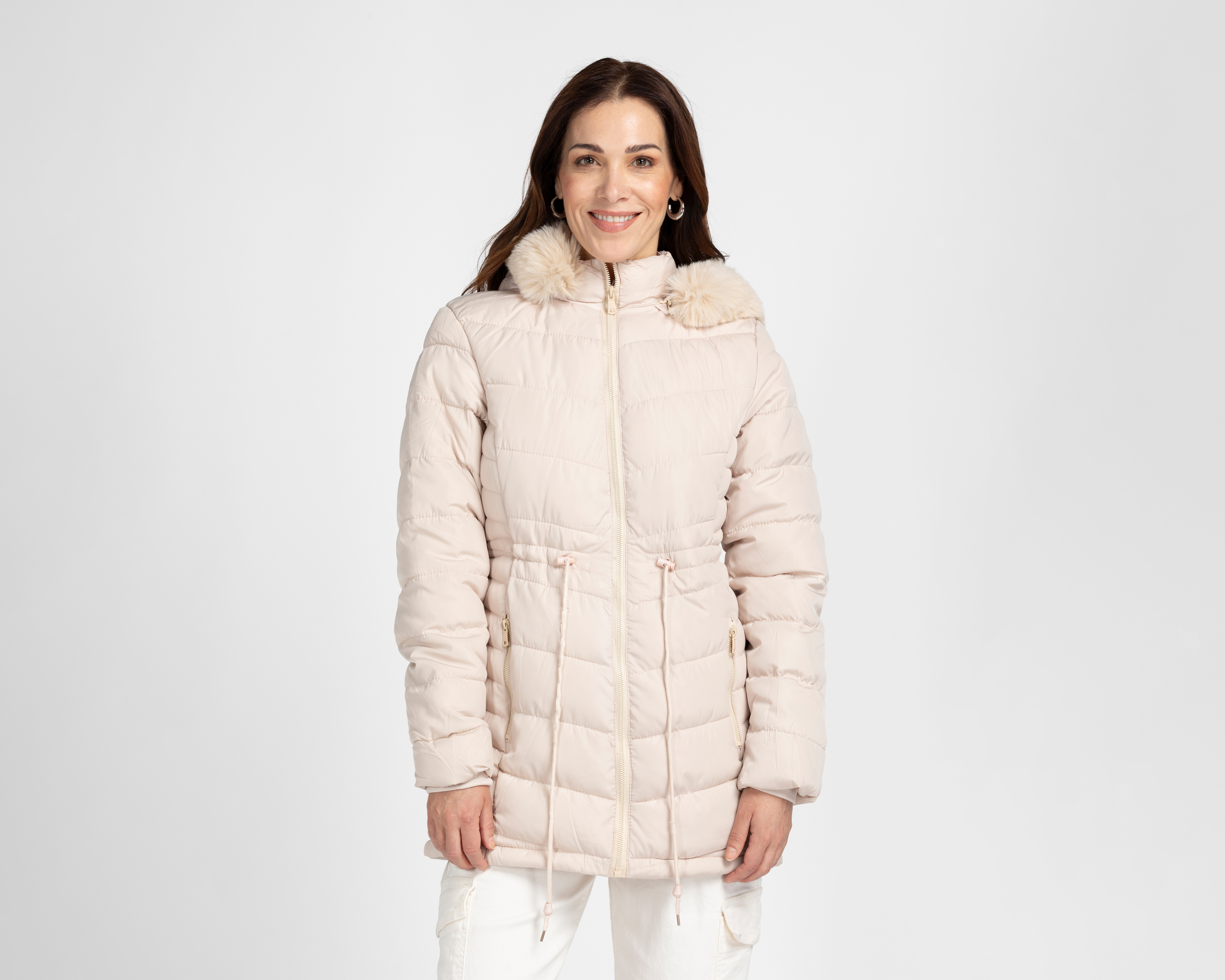 Foto 2 pulgar | Foto 1 | Chamarra Capitonada Roosevelt para Mujer