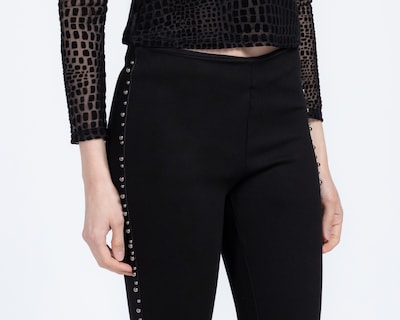 Foto 4 | Foto 4 | Leggings Negros Bebe para Mujer