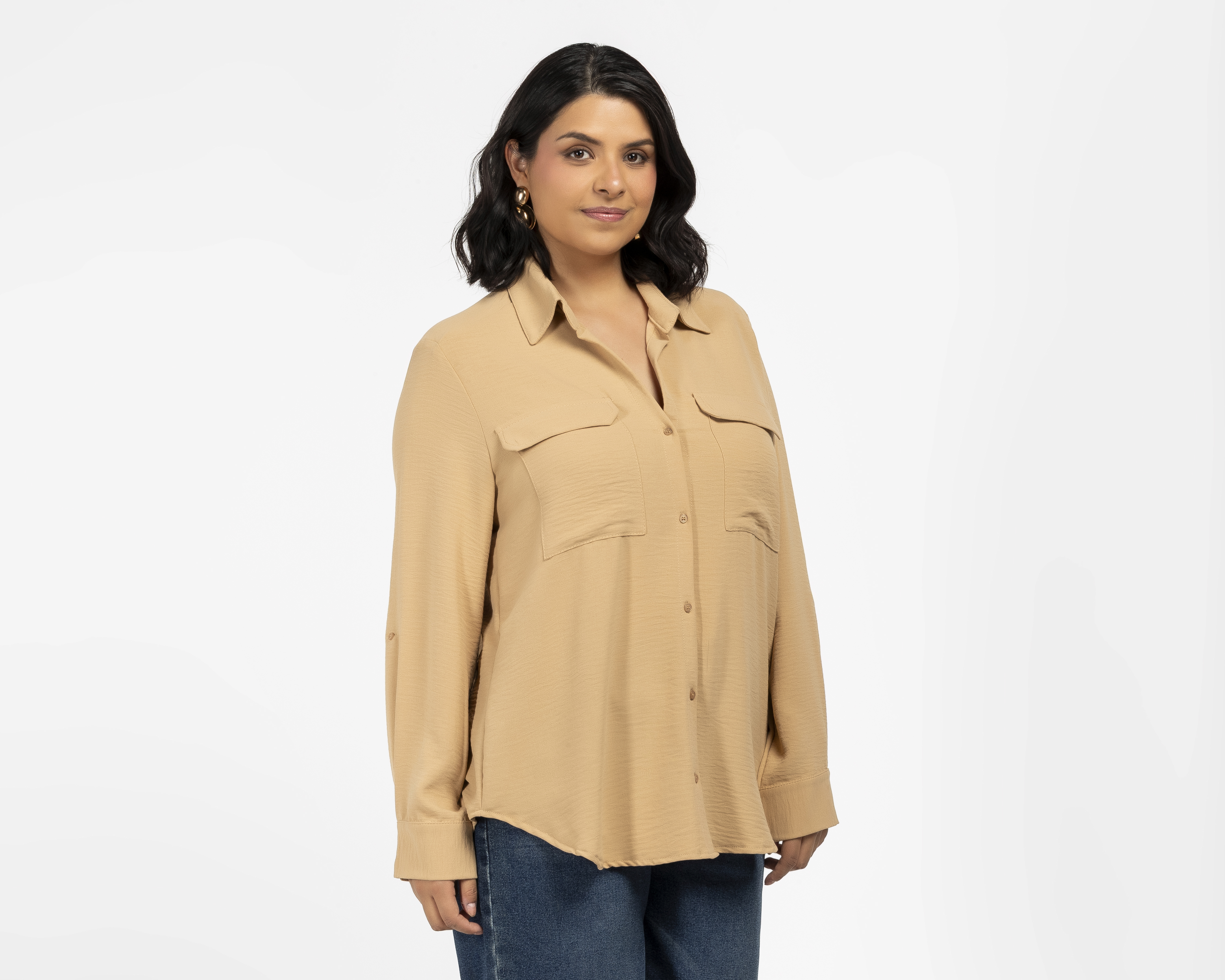 Blusa Manga Larga María Ferré para Mujer