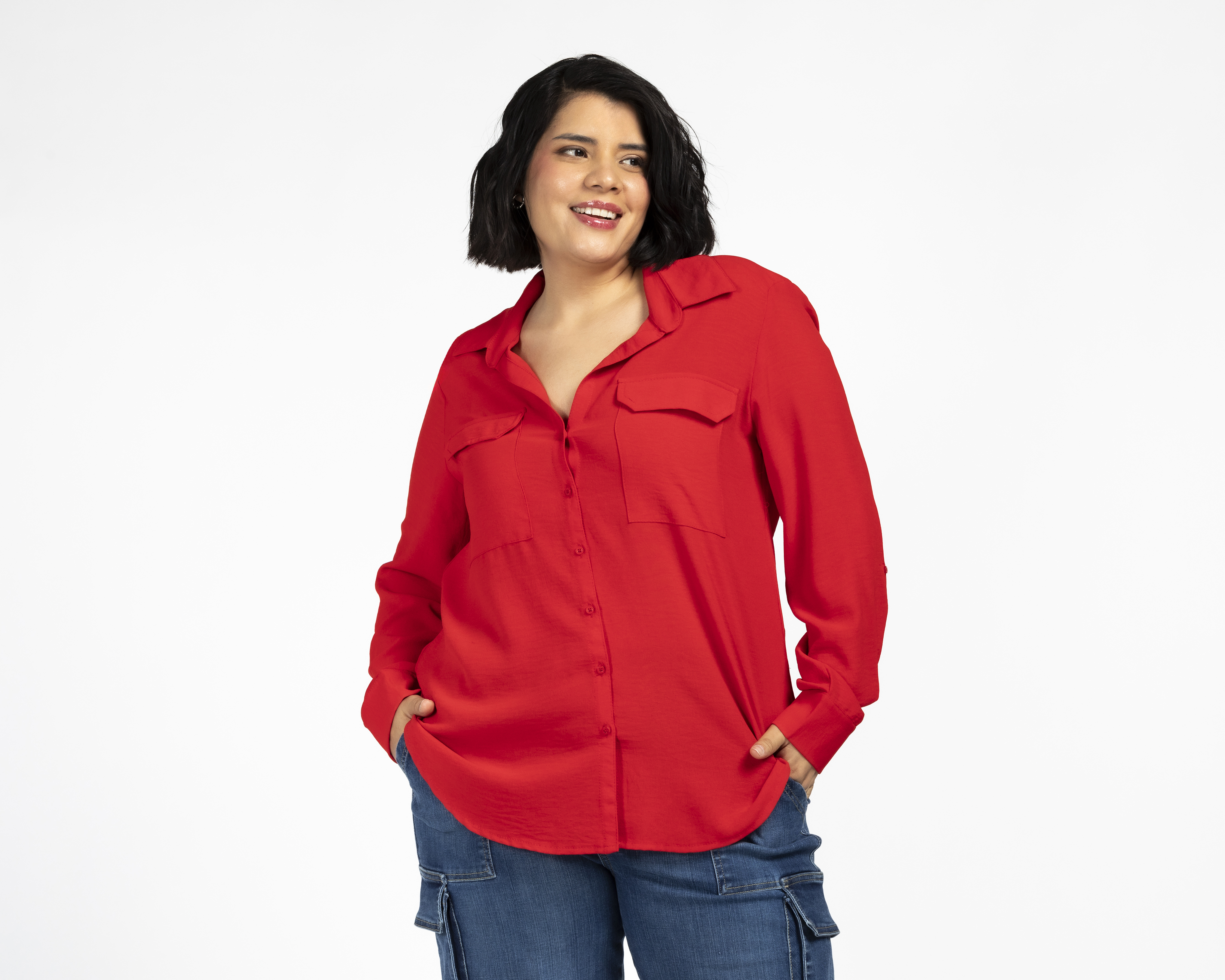 Blusa Rojo María Ferré para Mujer
