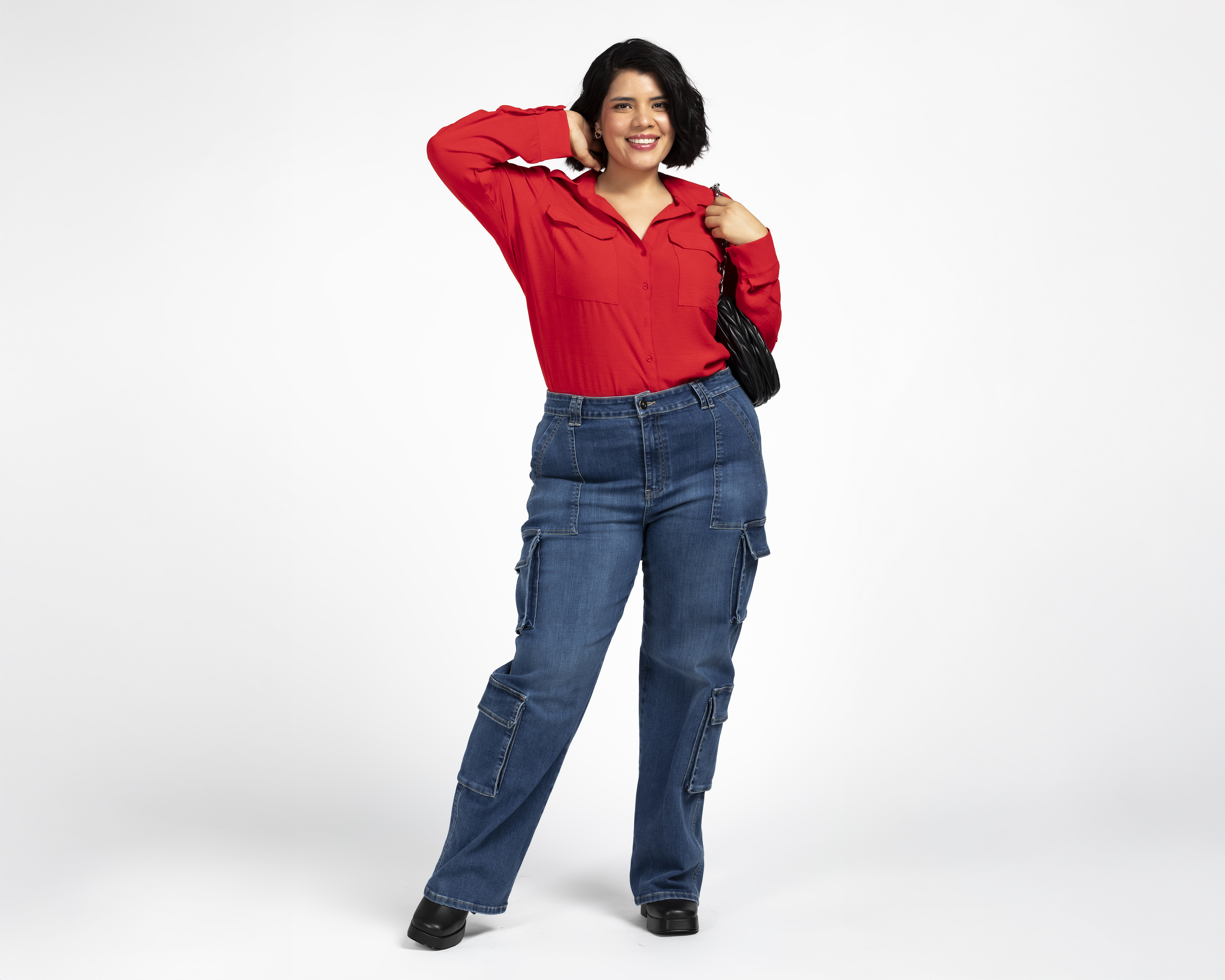 Foto 3 pulgar | Foto 2 | Blusa Rojo María Ferré para Mujer