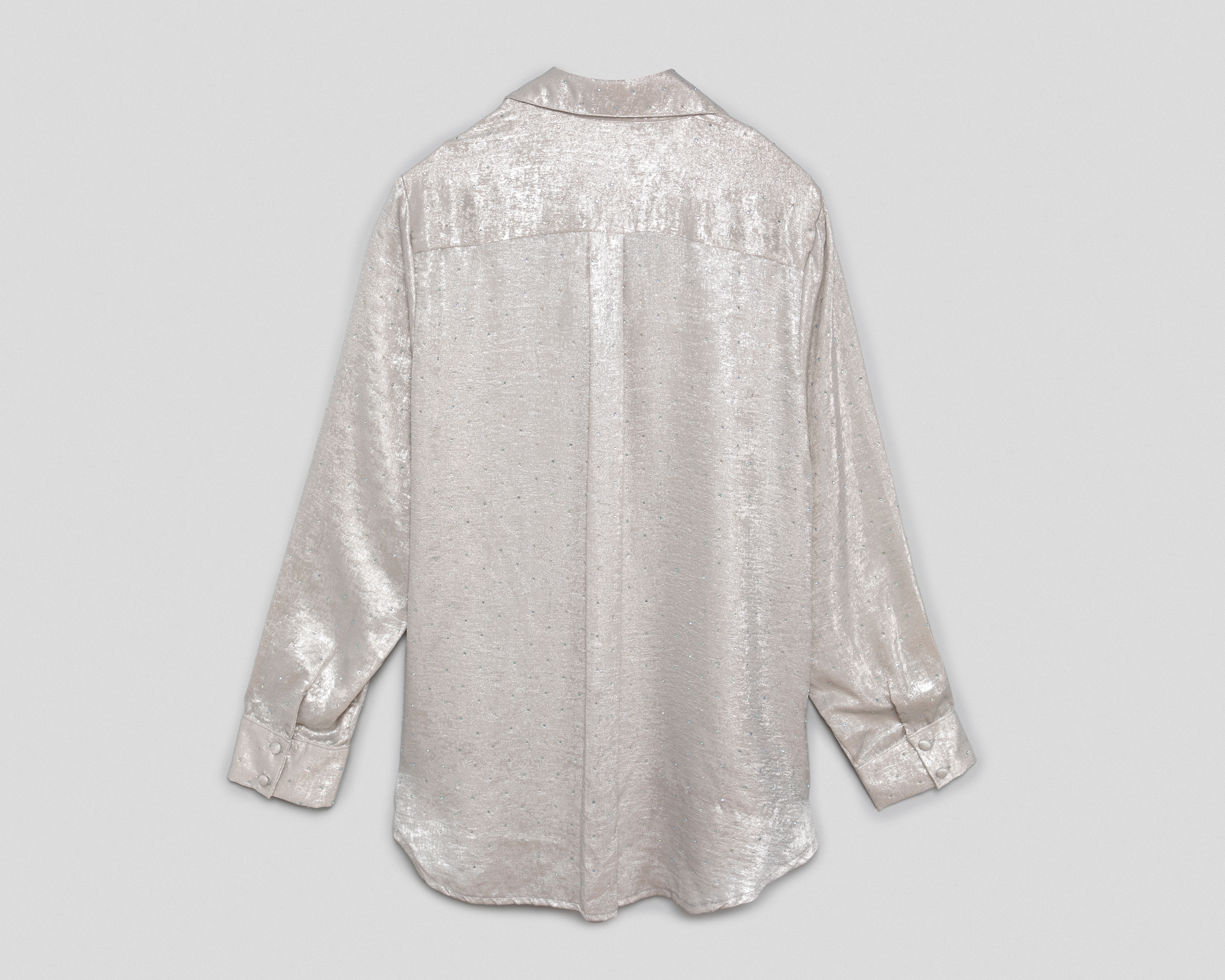 Foto 2 | Foto 2 | Blusa Plateada María Ferré para Mujer