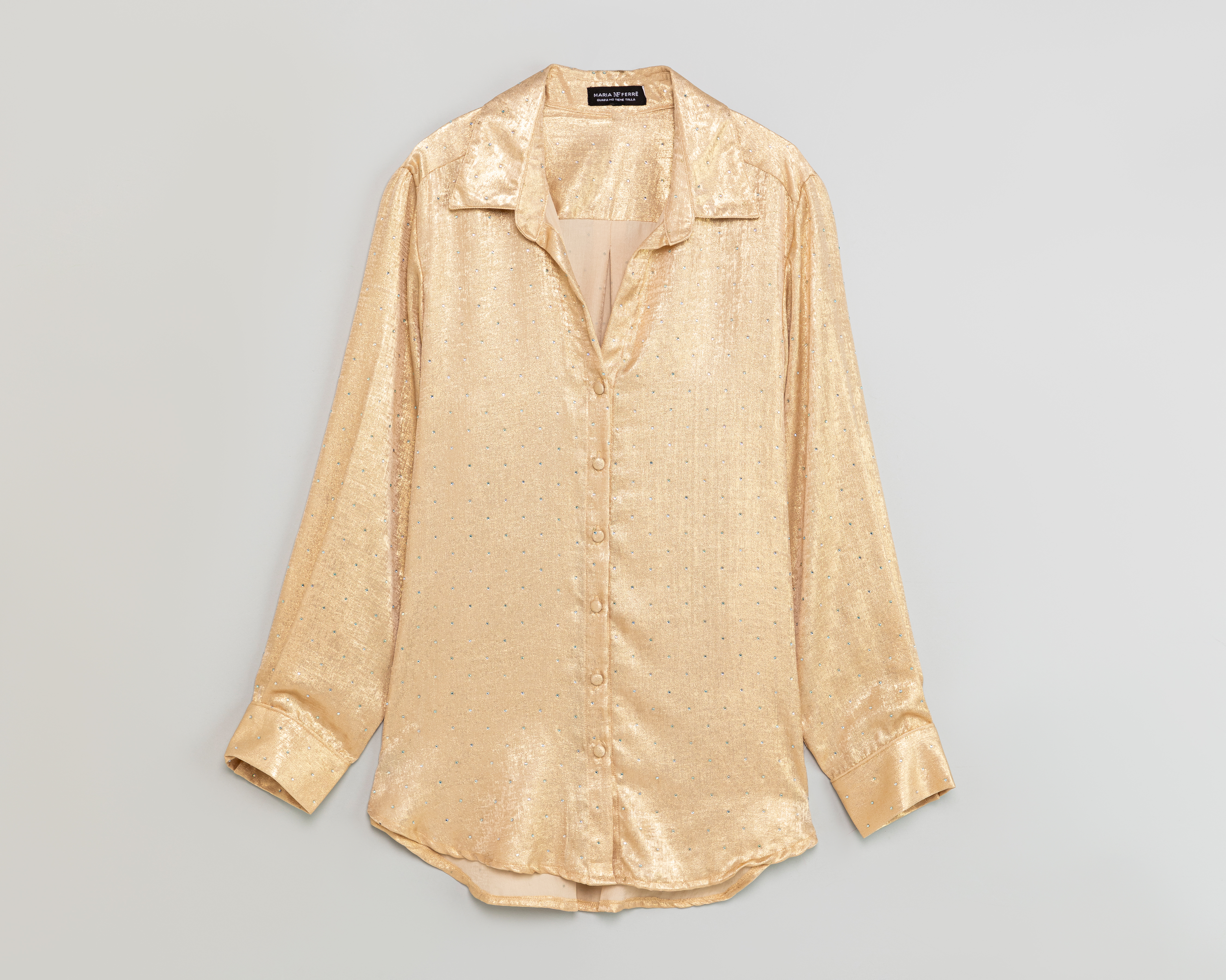 Foto 2 pulgar | Foto 1 | Blusa Manga Larga María Ferré para Mujer