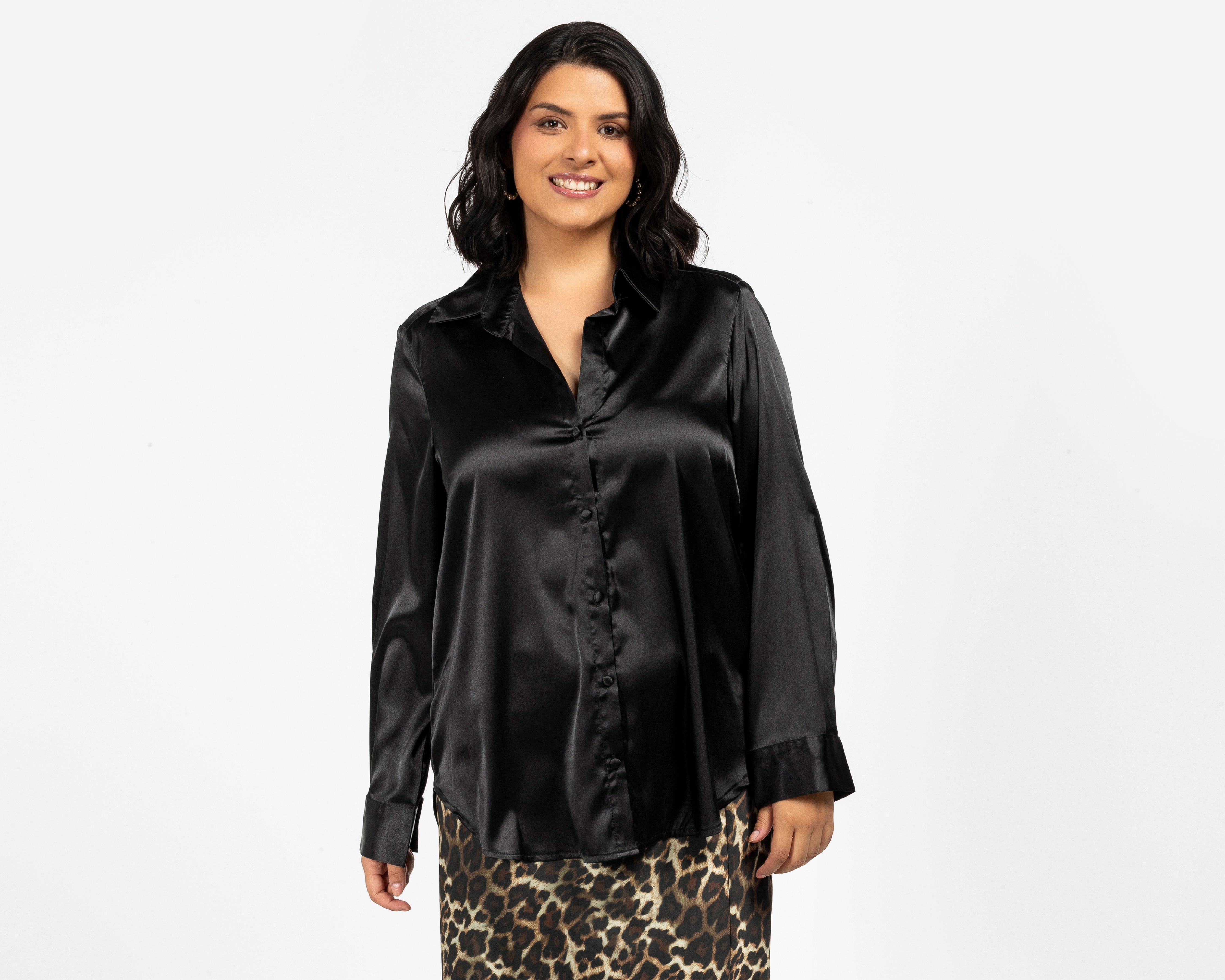 Foto 2 pulgar | Foto 1 | Blusa Camisera María Ferré para Mujer