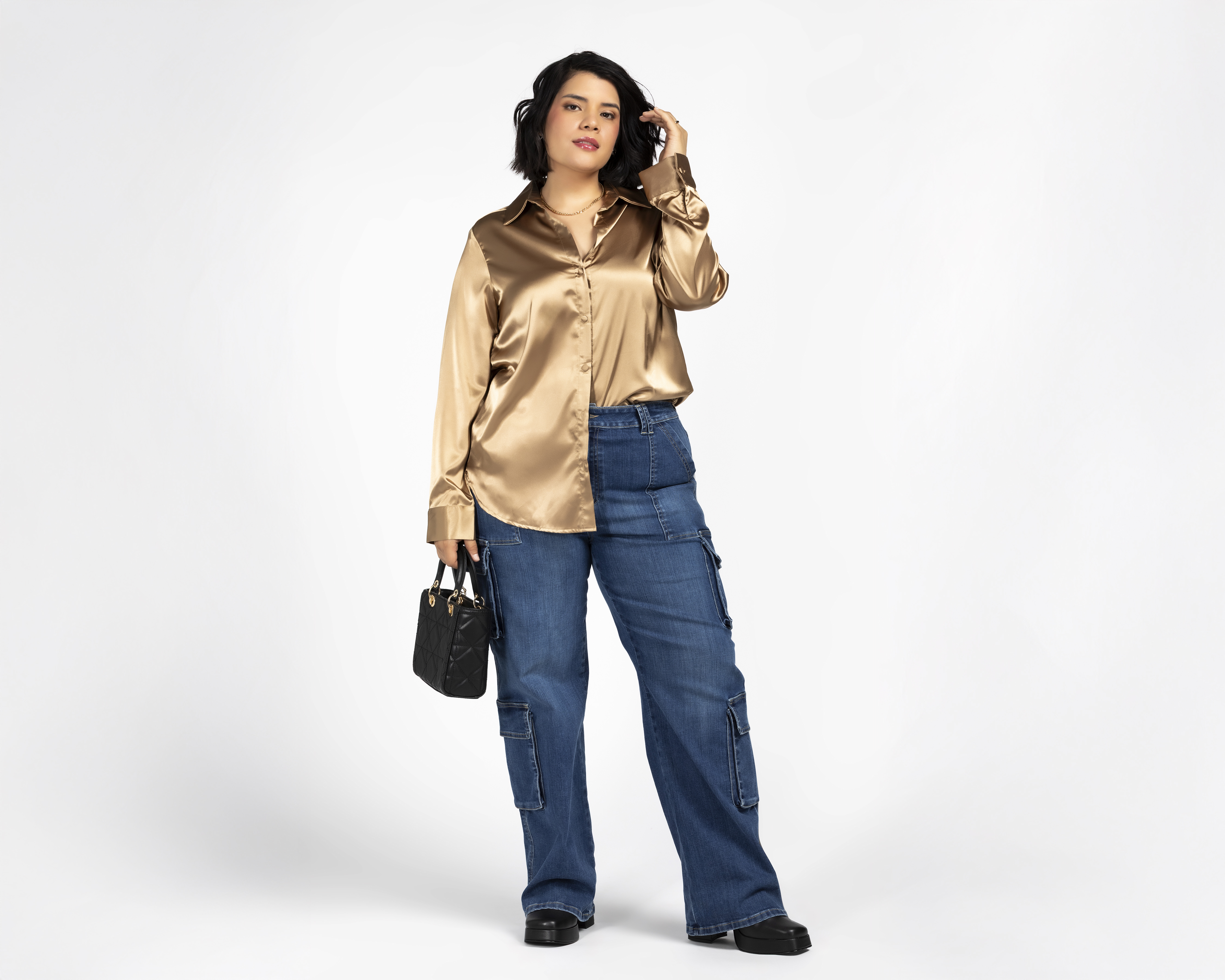 Foto 2 | Foto 2 | Blusa Dorada María Ferré para Mujer