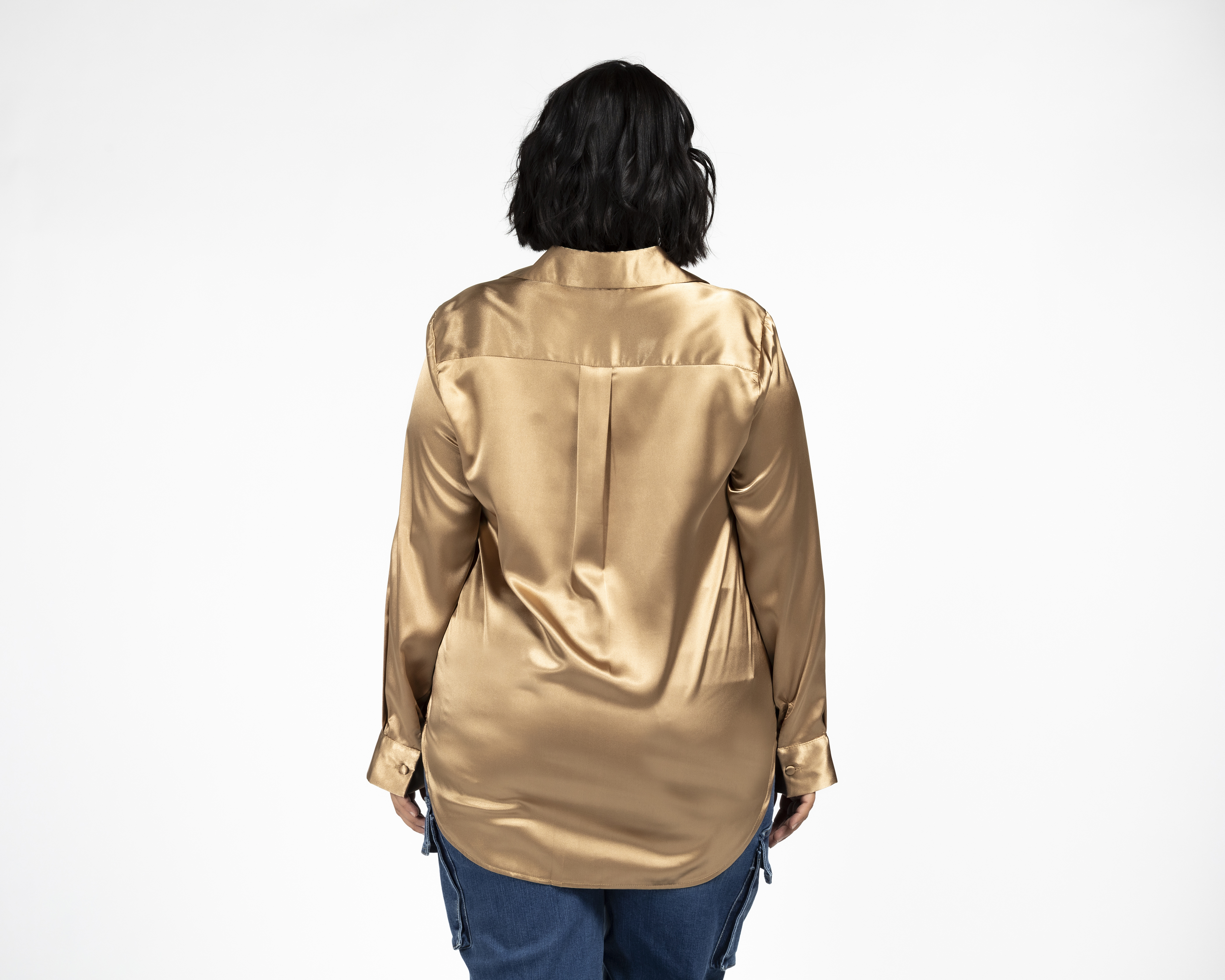 Foto 3 | Foto 3 | Blusa Dorada María Ferré para Mujer