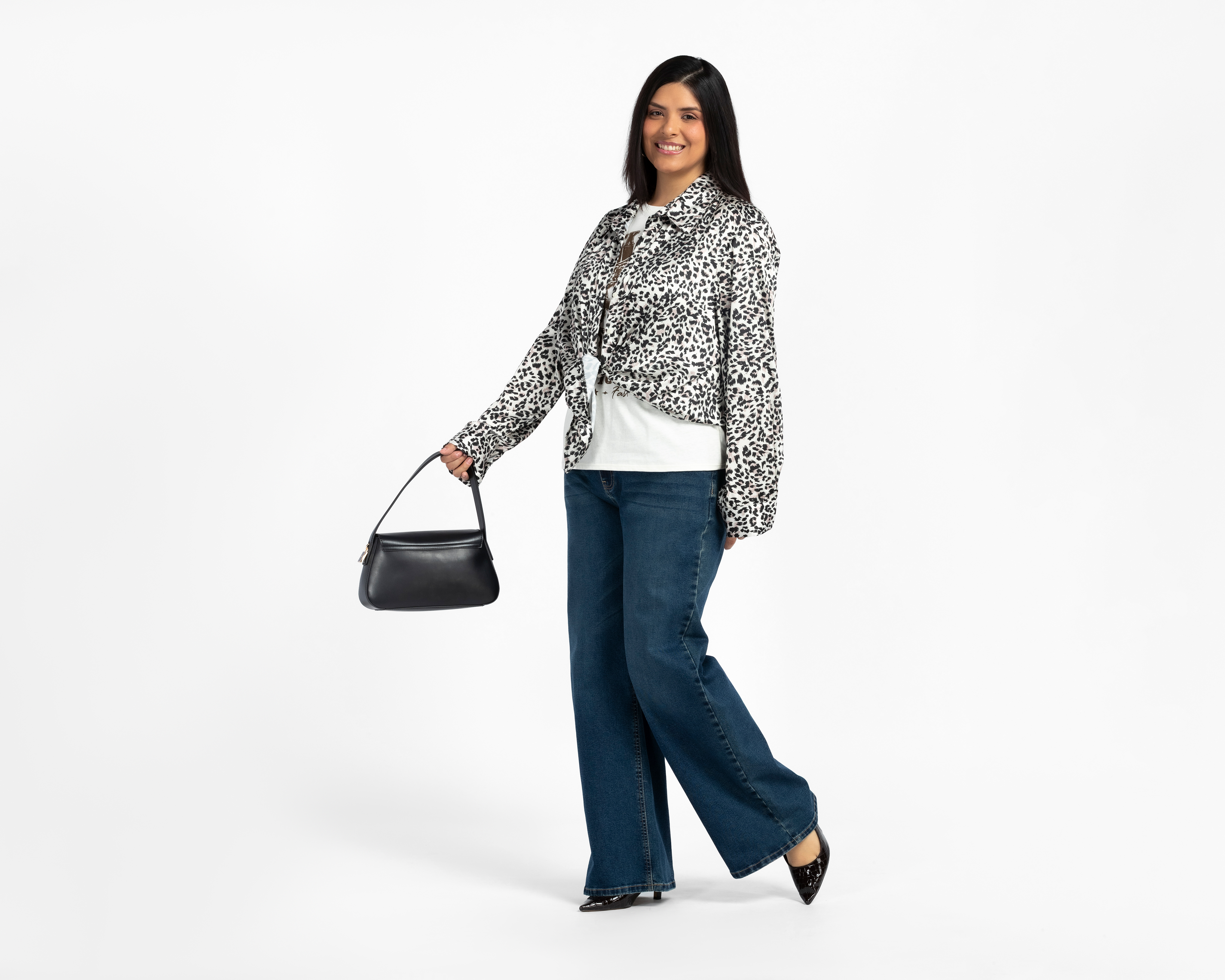 Foto 3 pulgar | Foto 2 | Blusa Manga Larga María Ferré para Mujer