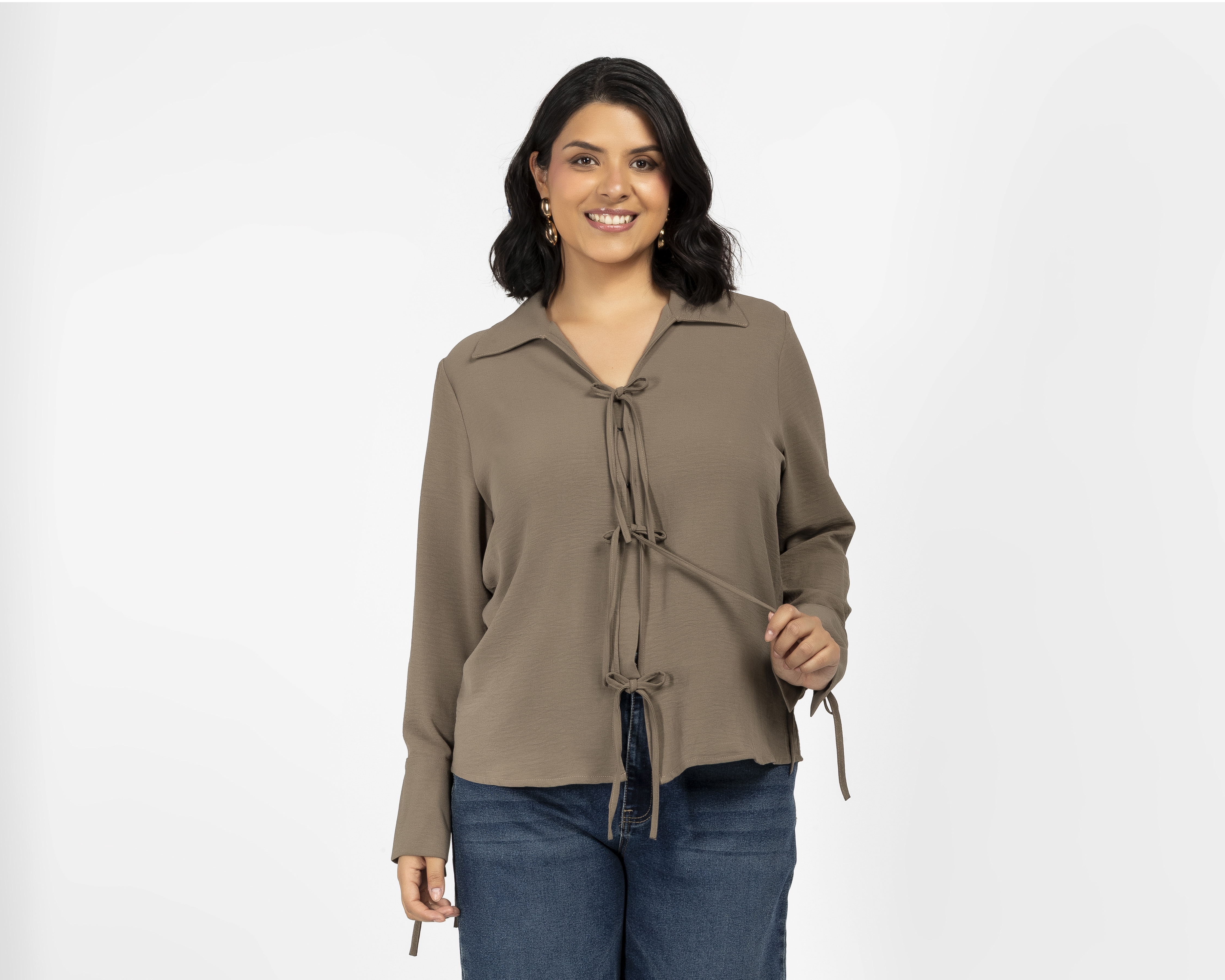 Foto 1 | Foto 1 | Blusa Manga Larga María Ferré para Mujer