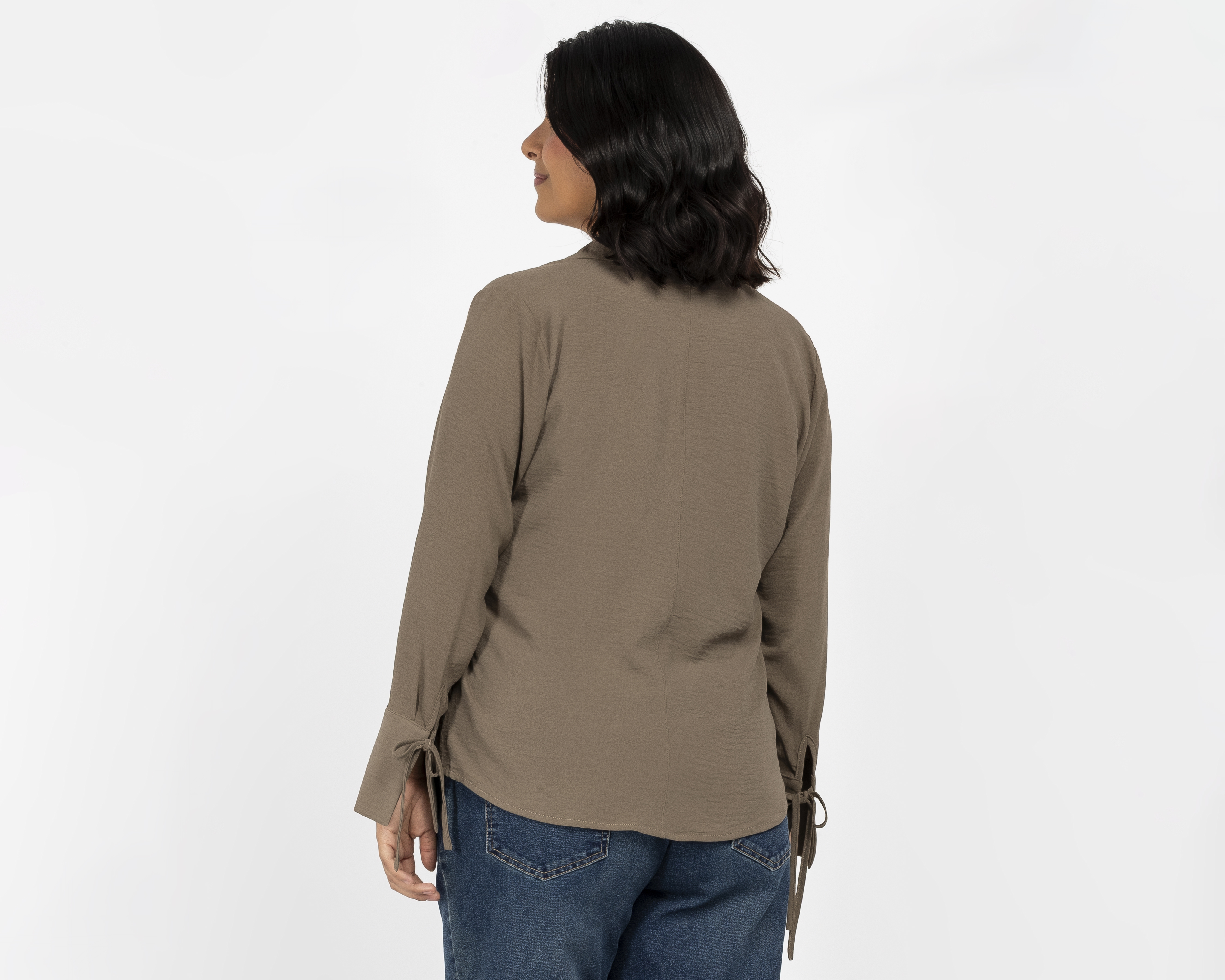 Foto 4 pulgar | Foto 3 | Blusa Manga Larga María Ferré para Mujer