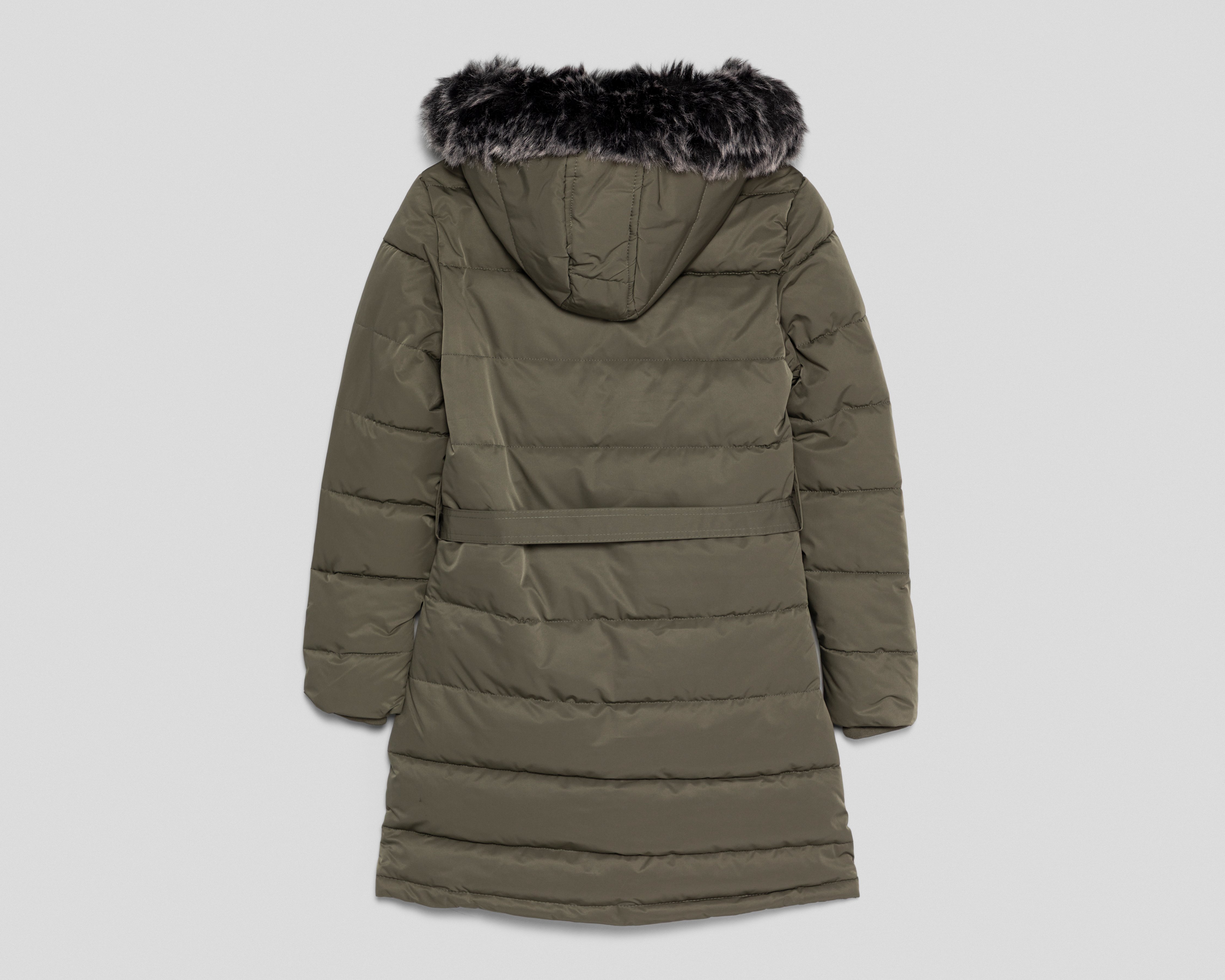 Foto 3 pulgar | Foto 2 | Chamarra Olivo Ann Miller para Mujer