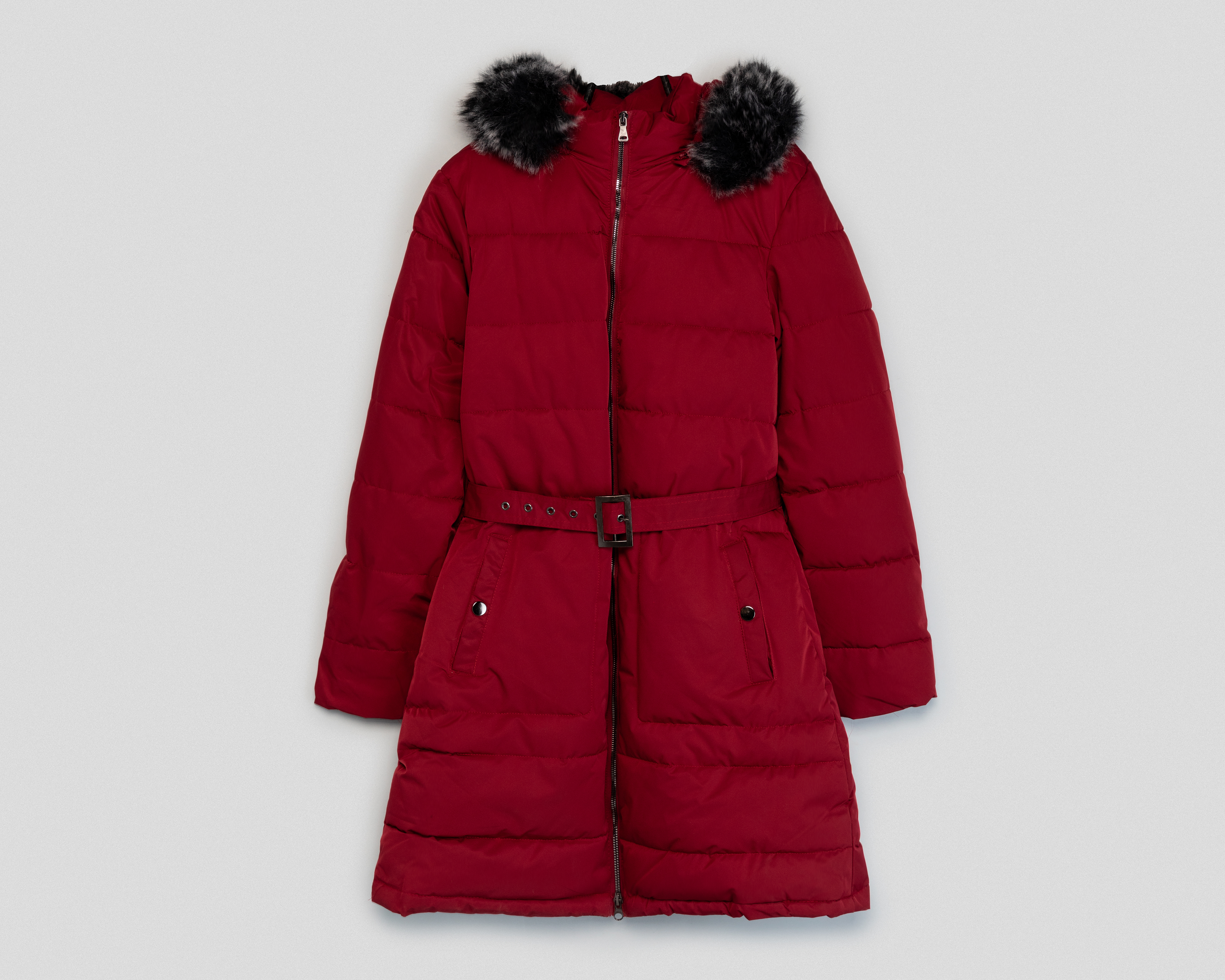 Foto 2 pulgar | Foto 1 | Chamarra Capitonada Ann Miller para Mujer