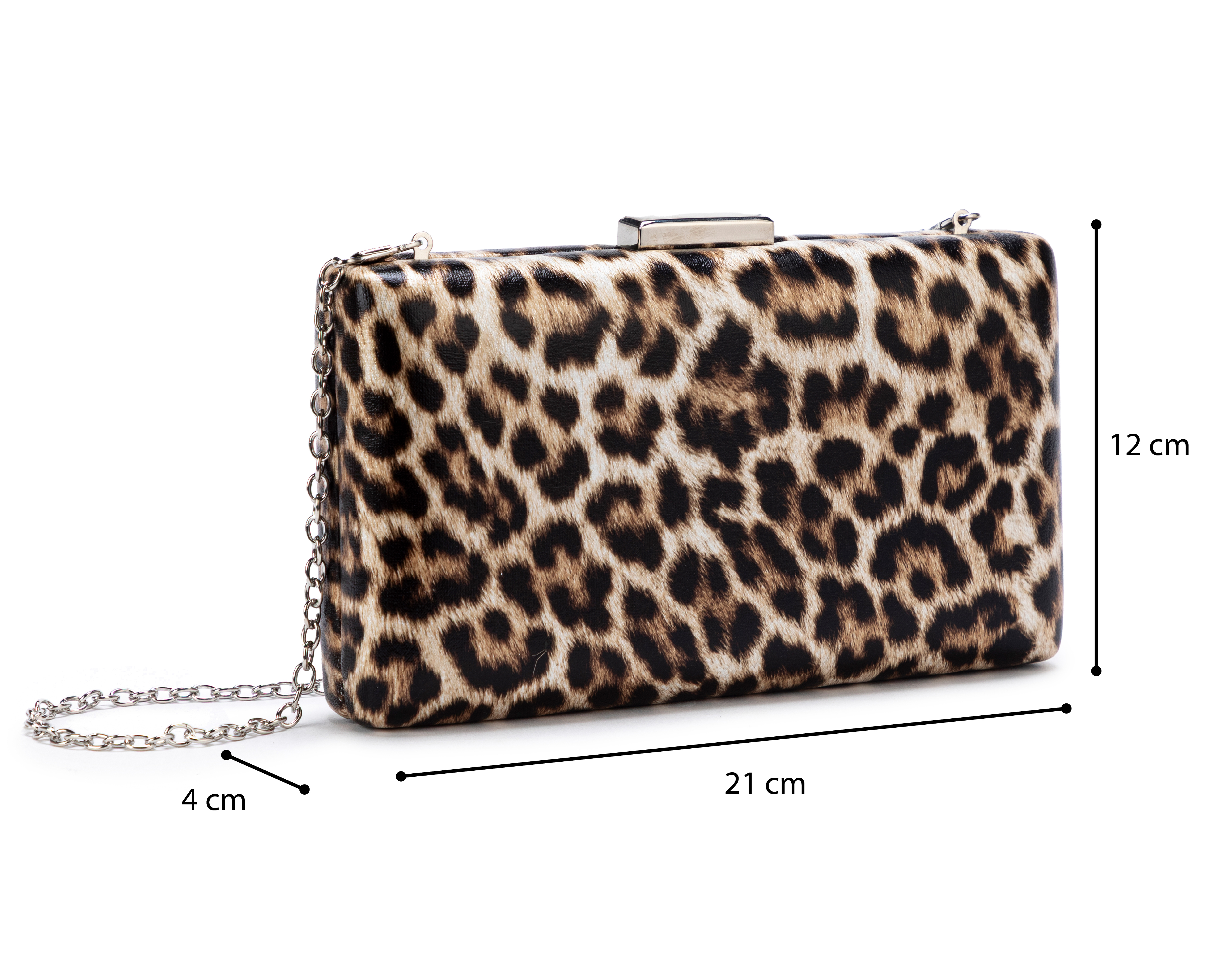 Foto 6 pulgar | Foto 5 | Bolsa Clutch Sahara Animal Print