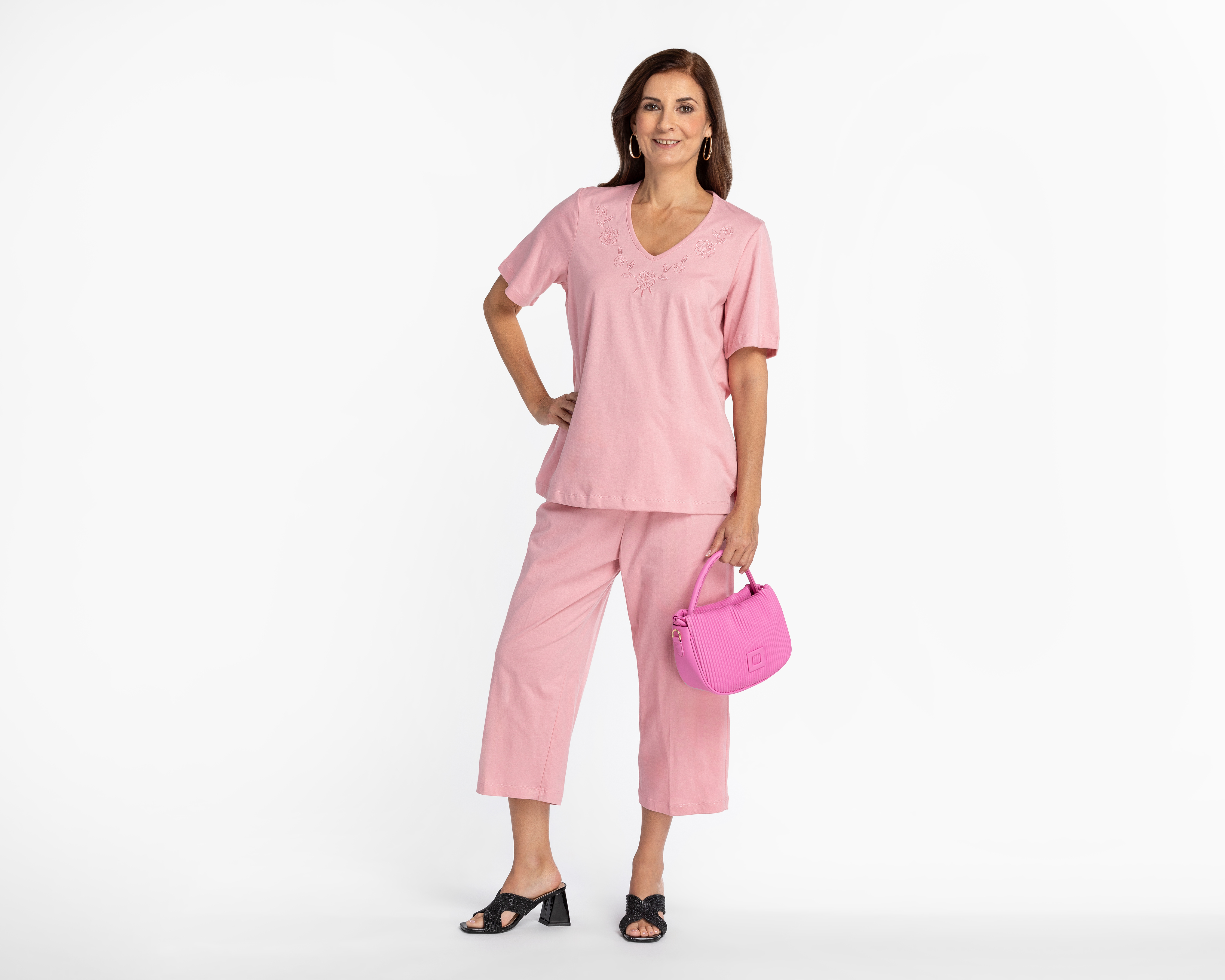 Foto 3 pulgar | Foto 2 | Blusa con Pantalón Lady Sun de Algodón