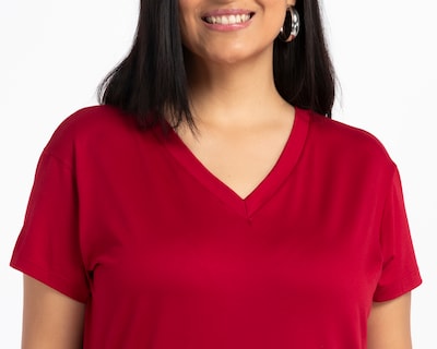 Foto 4 | Foto 4 | Playera Cuello V María Ferré para Mujer