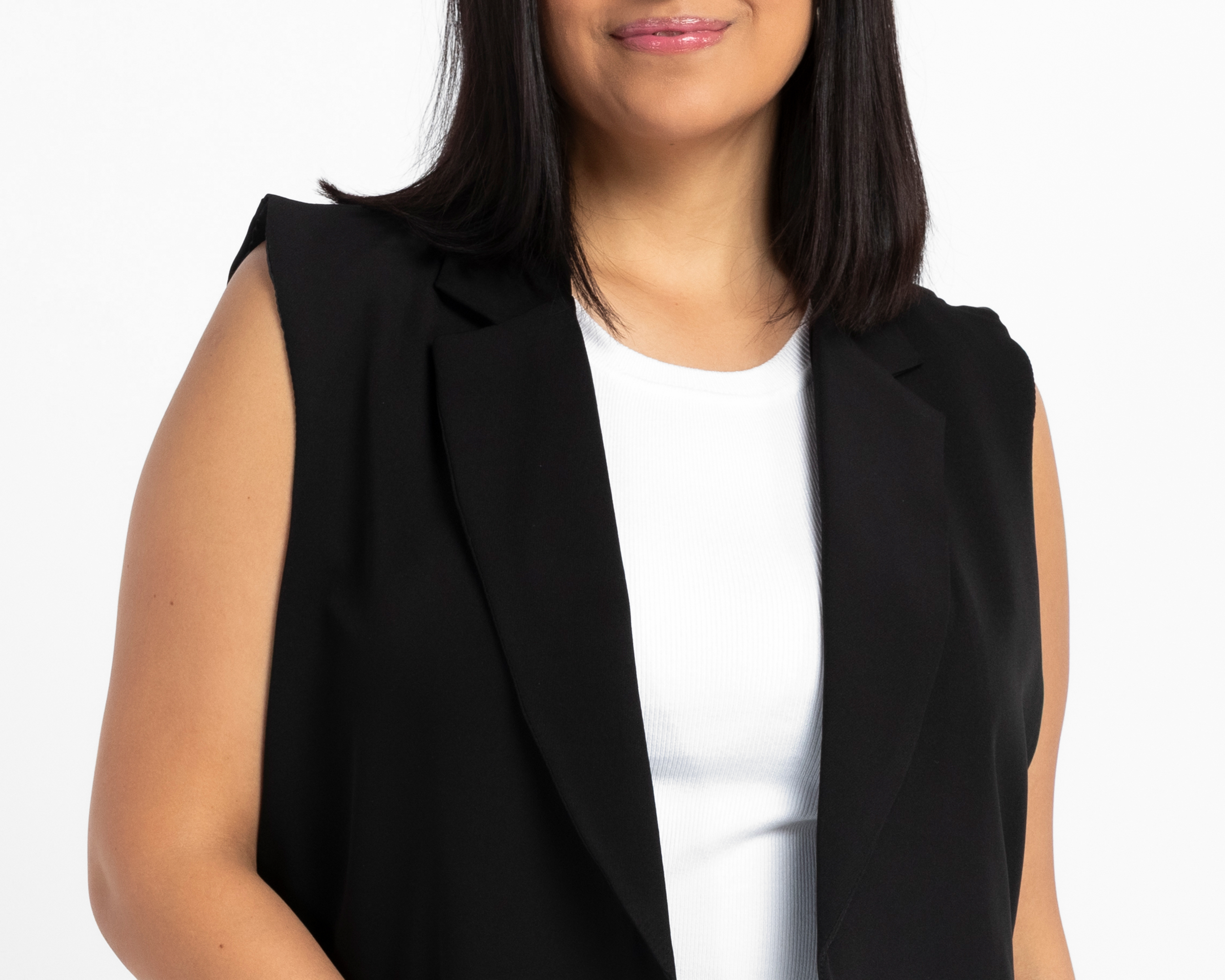 Foto 4 | Foto 4 | Chaleco Negro María Ferré para Mujer