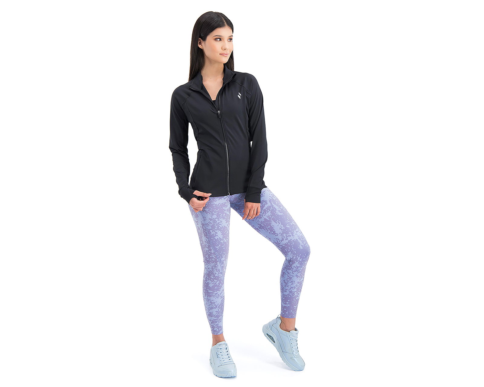 Foto 5 pulgar | Foto 4 | Chamarra Deportiva Skechers para Mujer