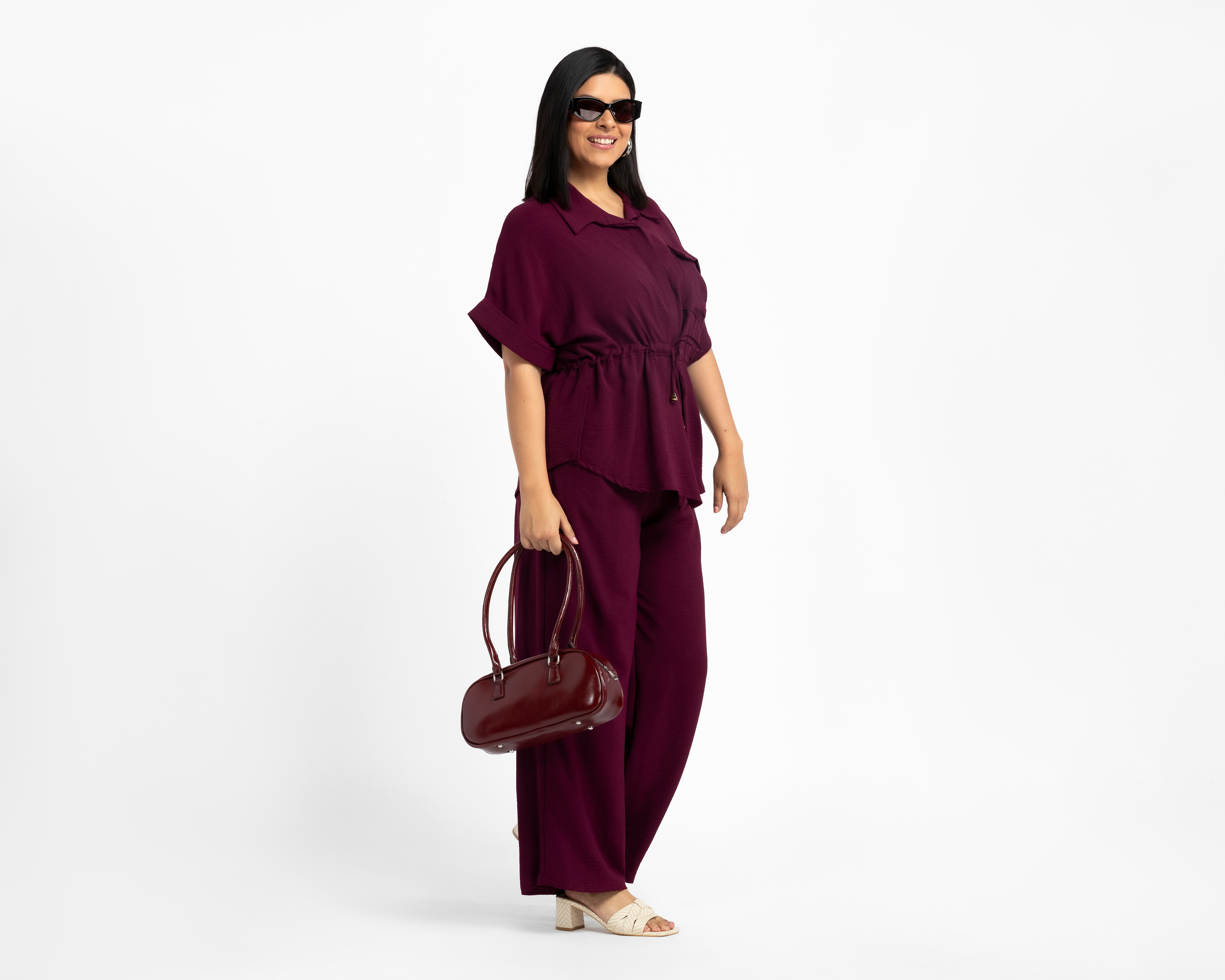 Foto 3 pulgar | Foto 2 | Blusa y Pantalón María Ferré para Mujer