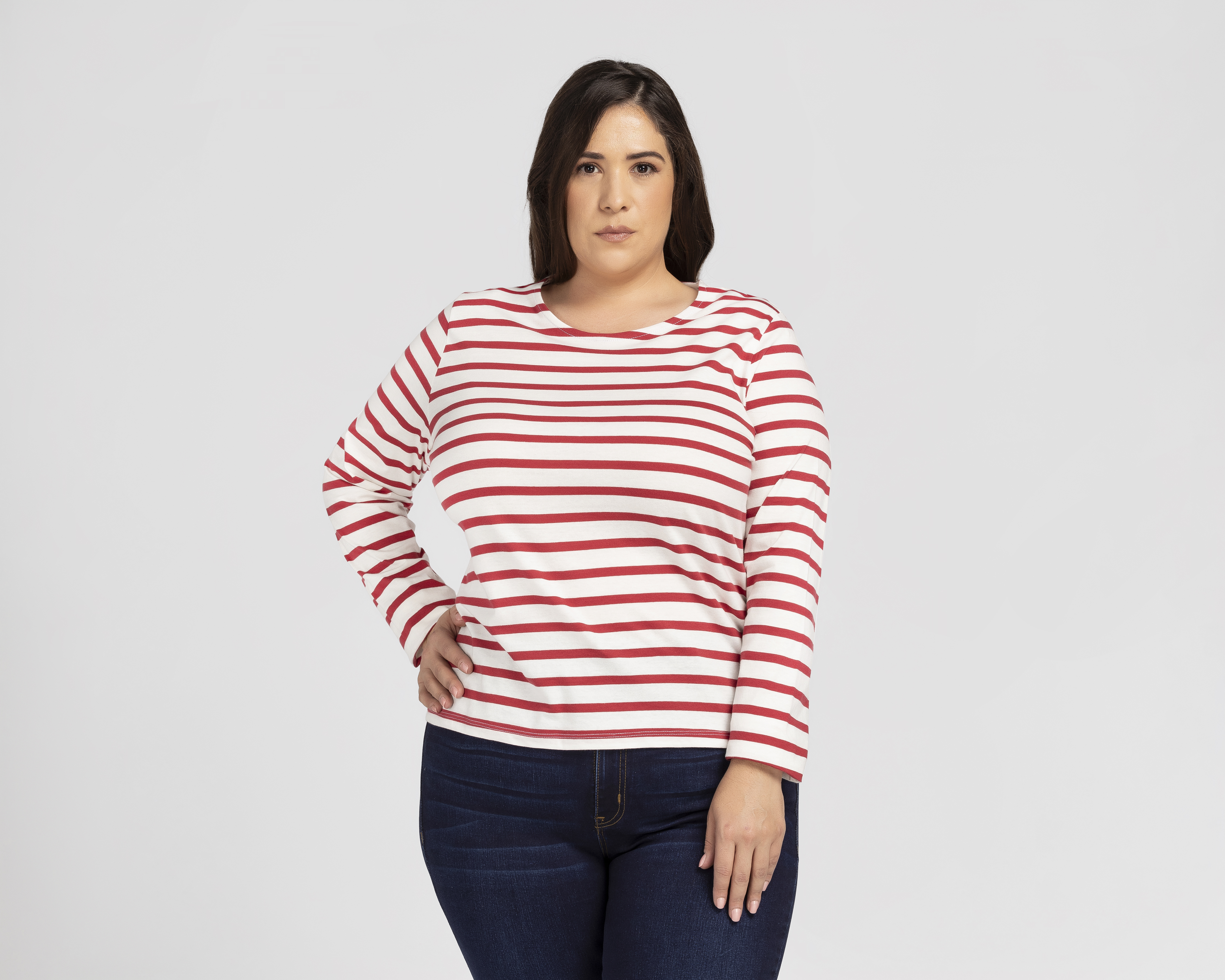 Foto 1 | Foto 1 | Blusa Sahara Manga Larga con Estampado a Rayas