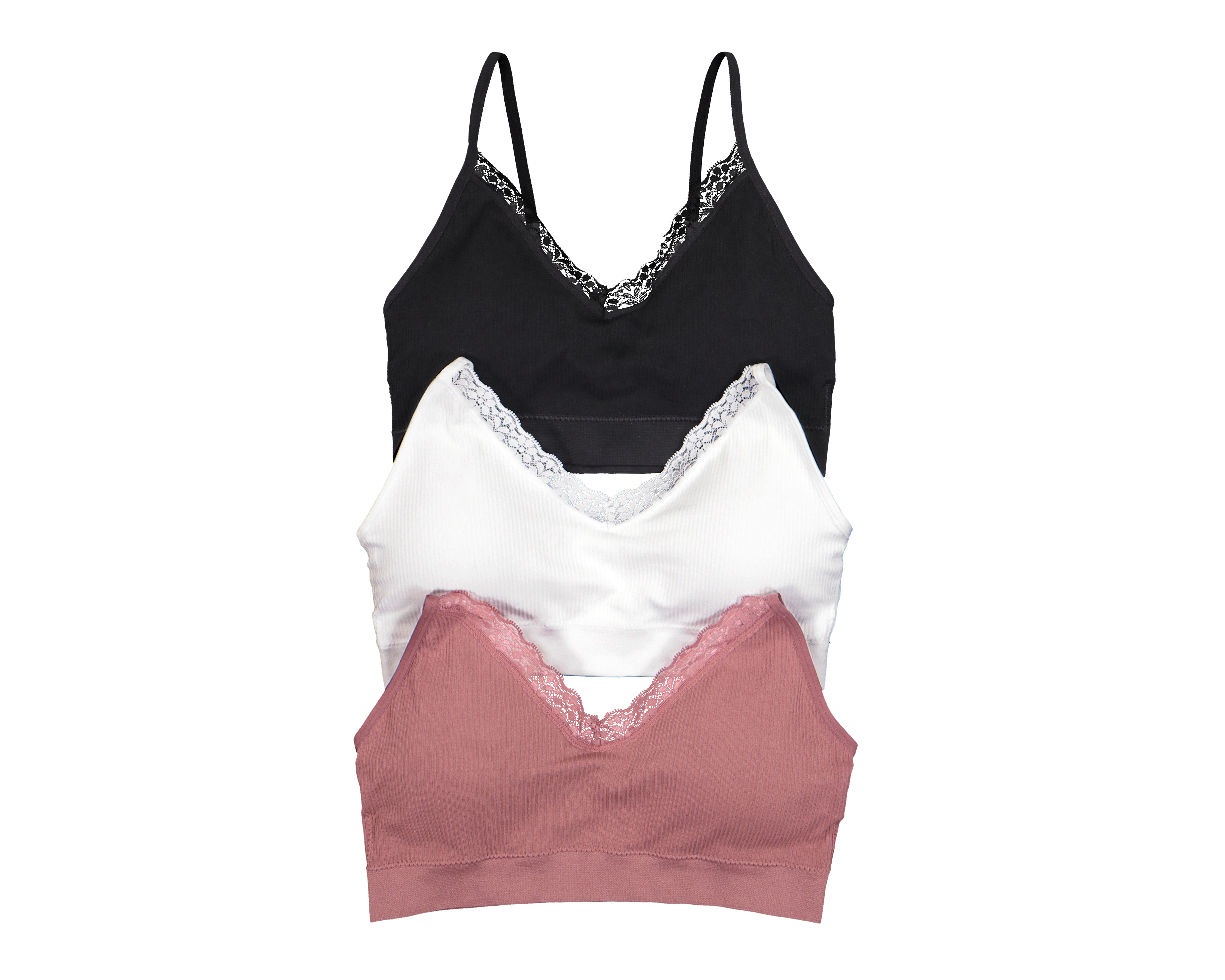 Foto 2 pulgar | Foto 1 | Top Interior Lovest Confort para Mujer 3 Pack
