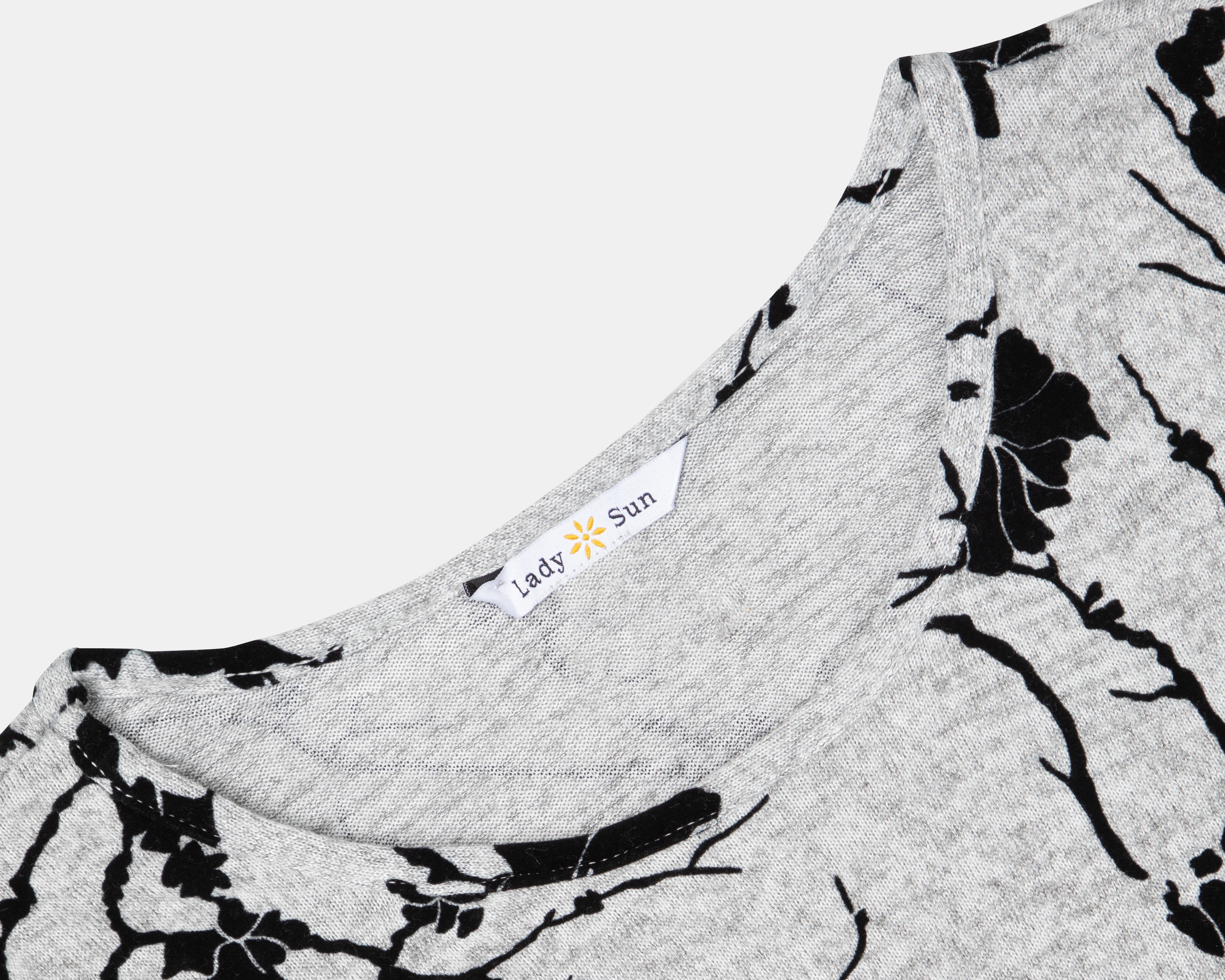 Foto 4 pulgar | Foto 3 | Blusa Lady Sun Manga Larga con Estampado