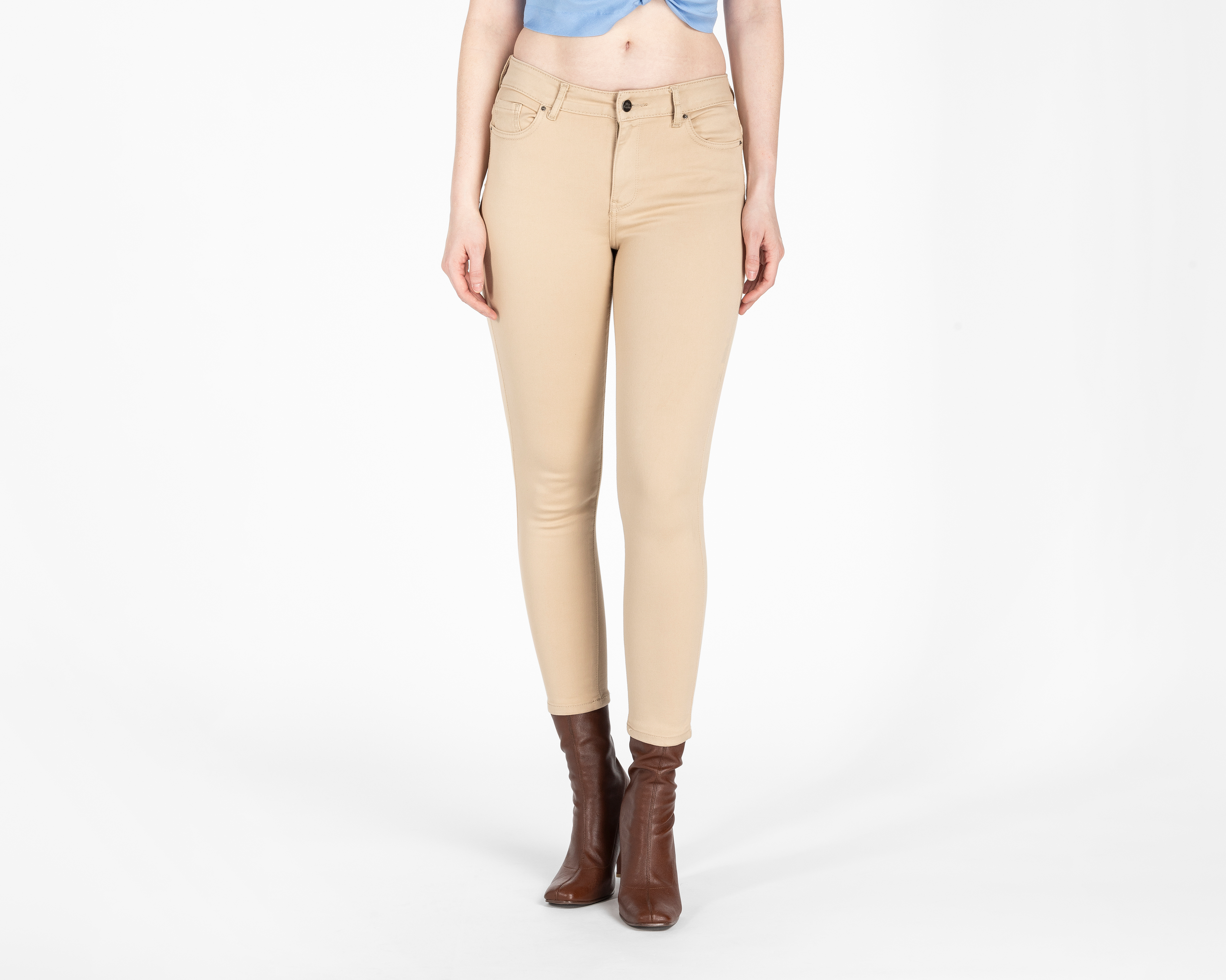 Foto 2 pulgar | Foto 1 | Jeans Skinny Boy London para Mujer