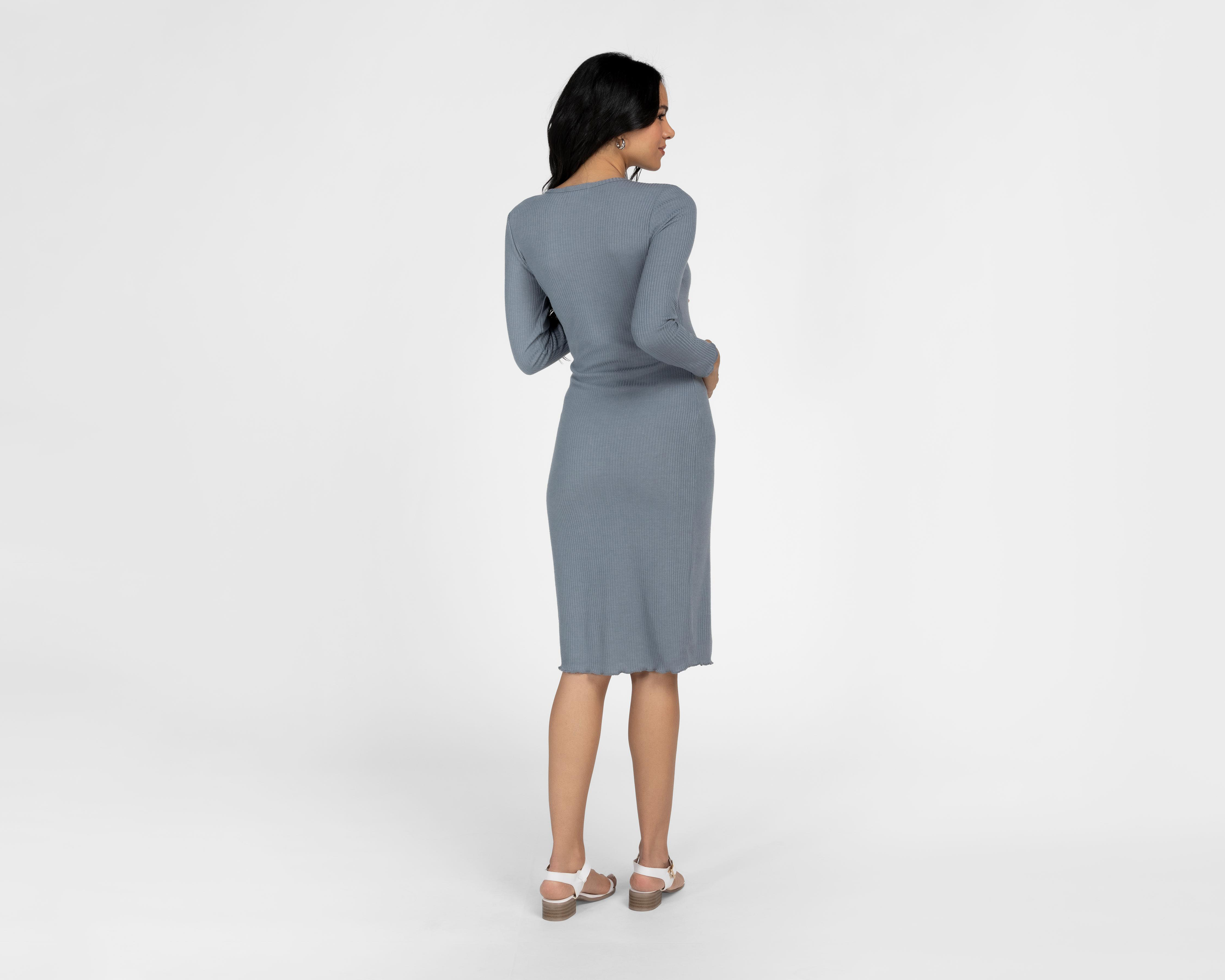 Foto 3 | Foto 3 | Vestido de Maternidad Mamá Bella Manga Larga