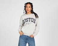 Sudadera Refill Gris con Estampado